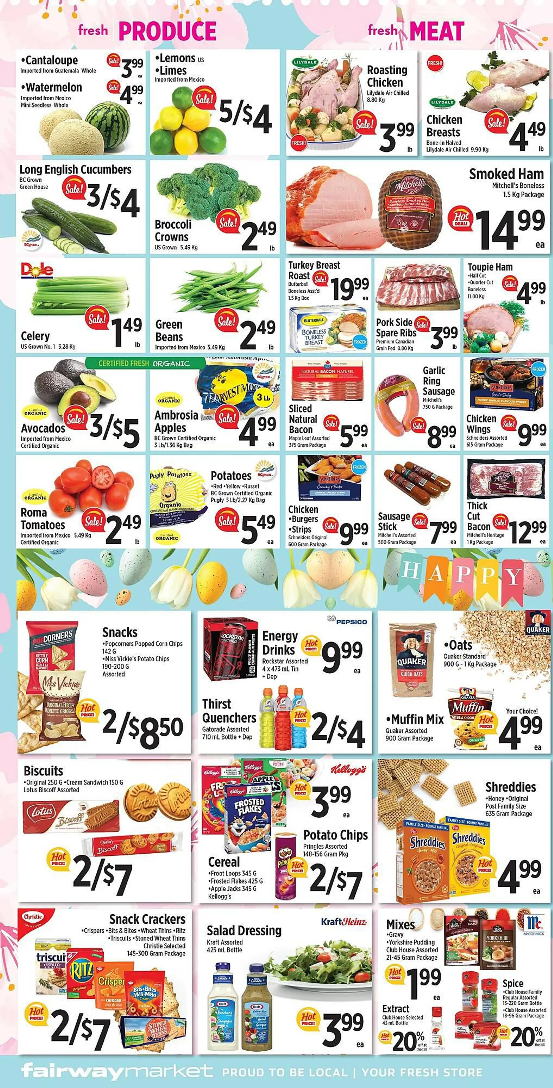 Fairway Market Canada flyer from March 29 to April 25 2024 - flyer page 2