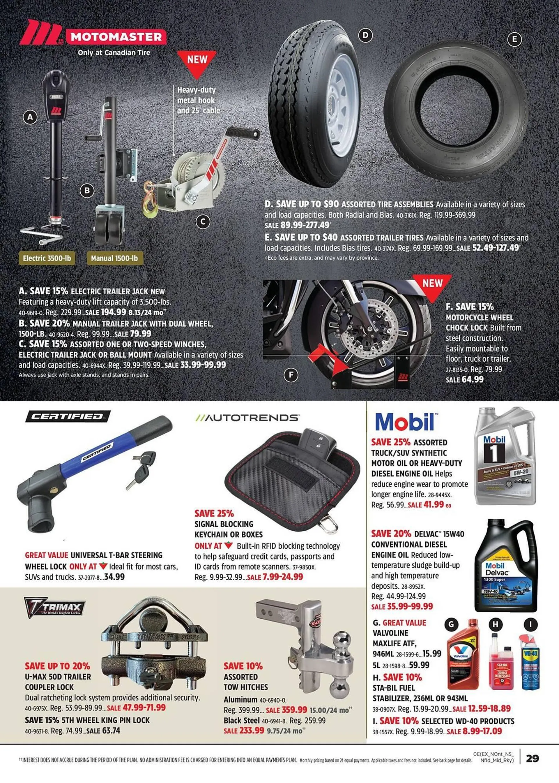 Canadian Tire flyer from August 30 to September 19 2024 - flyer page 29