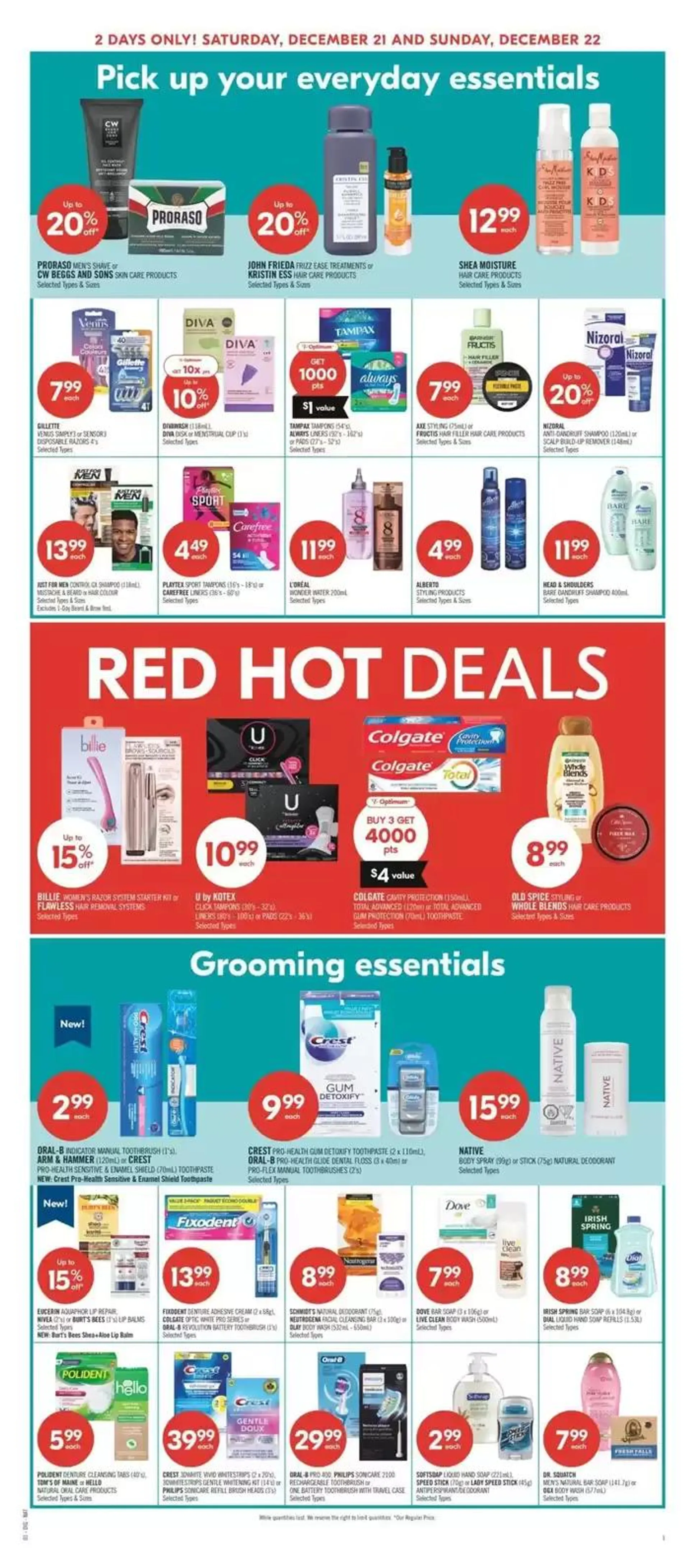 Exclusive bargains from December 21 to December 26 2024 - flyer page 17