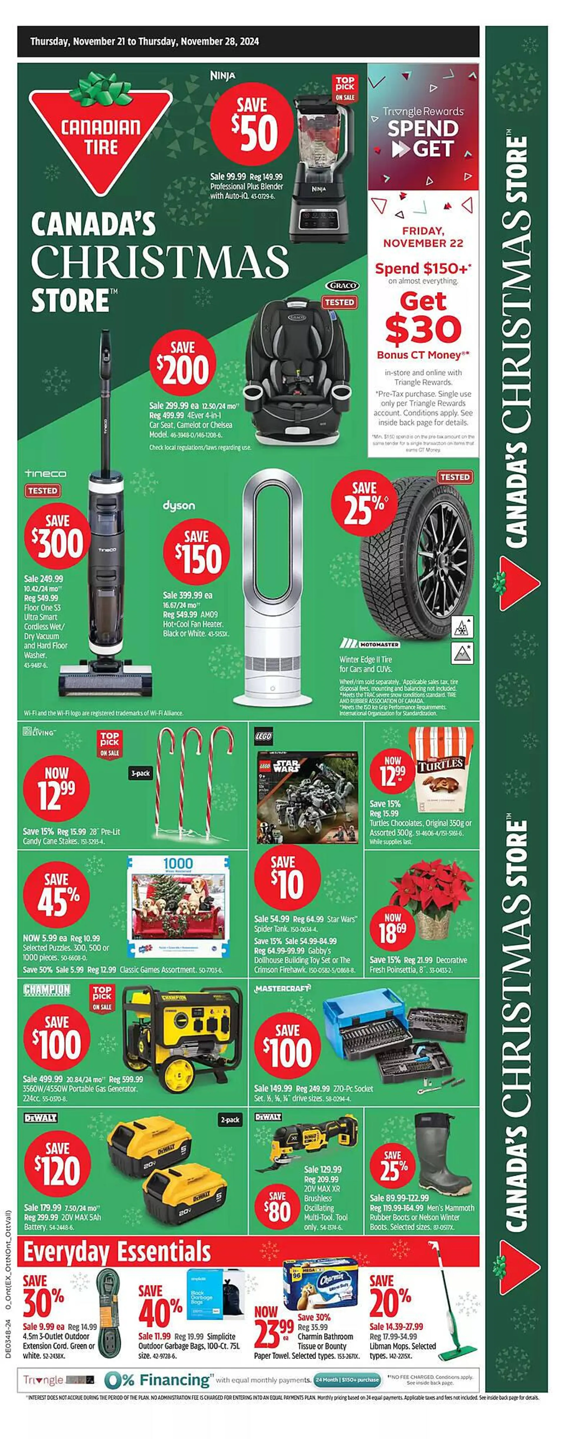 Canadian Tire flyer - 1