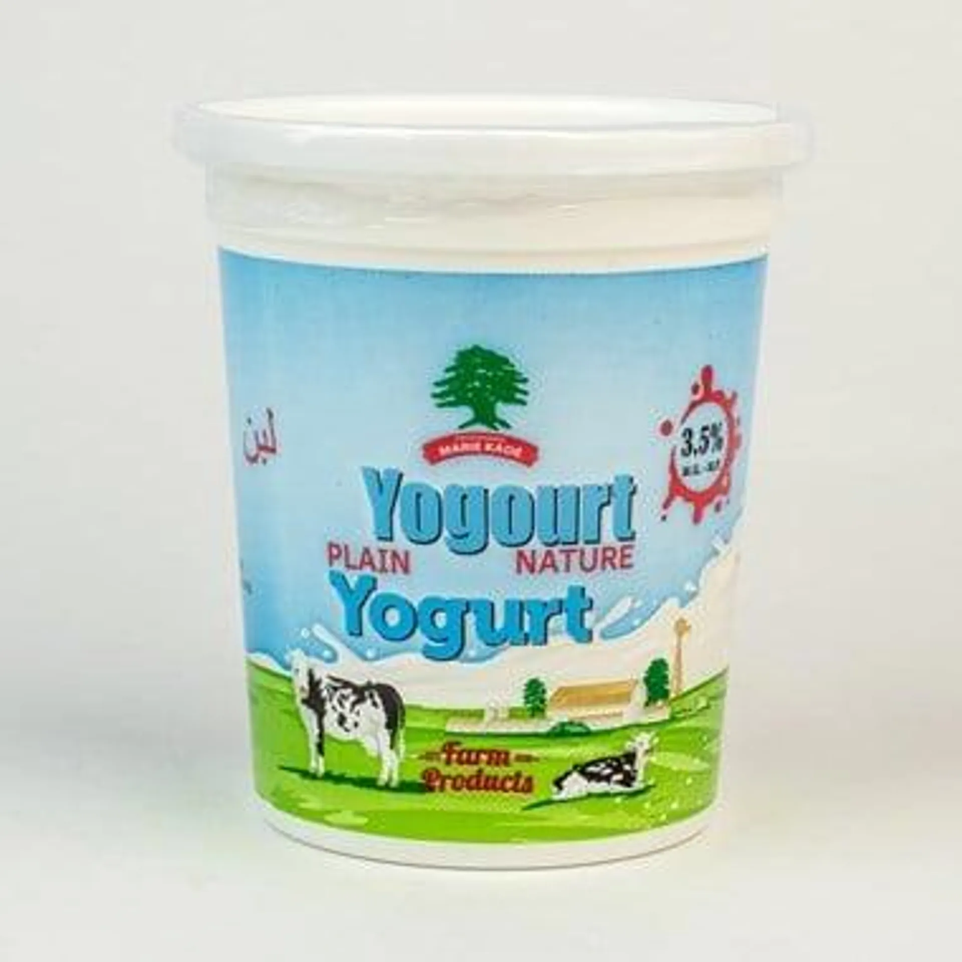 Yogourt nature 3,5% halal 750 g