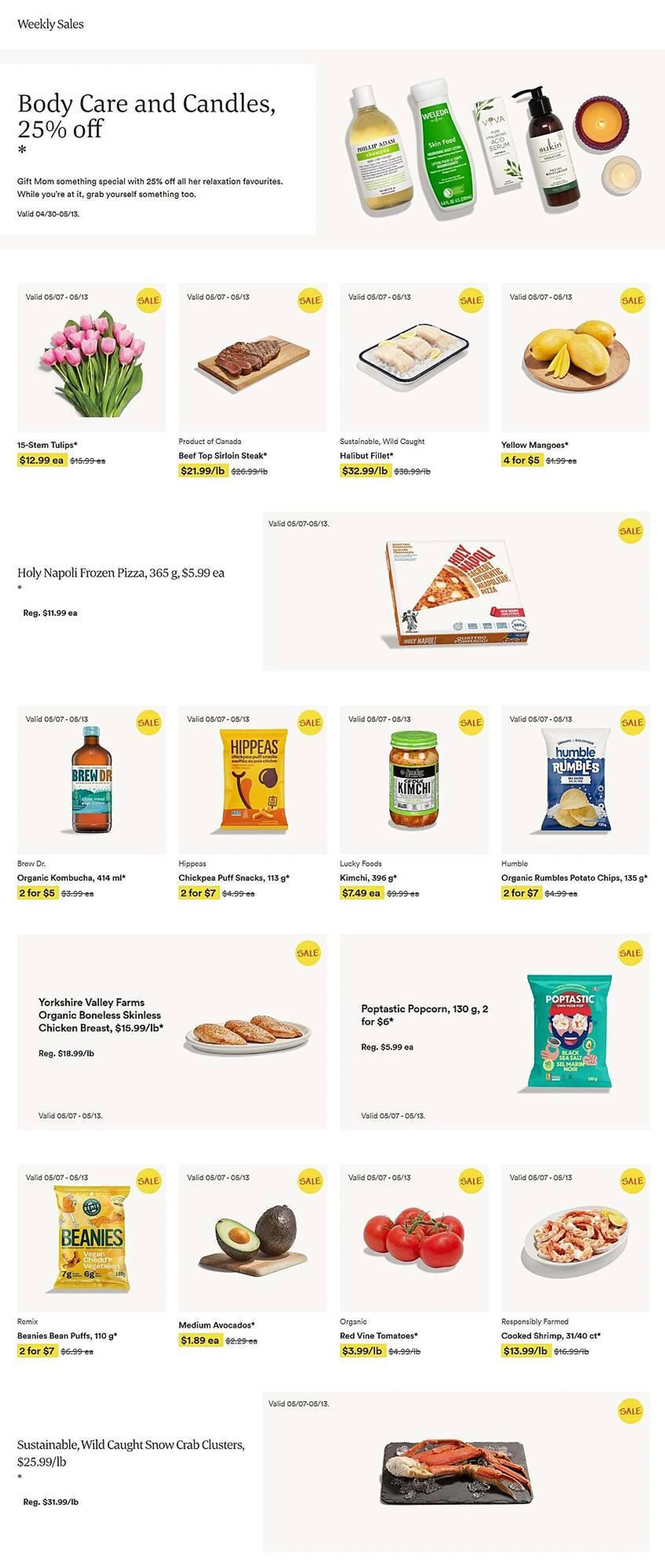 Whole Foods Market flyer from May 8 to May 15 2025 - flyer page 1
