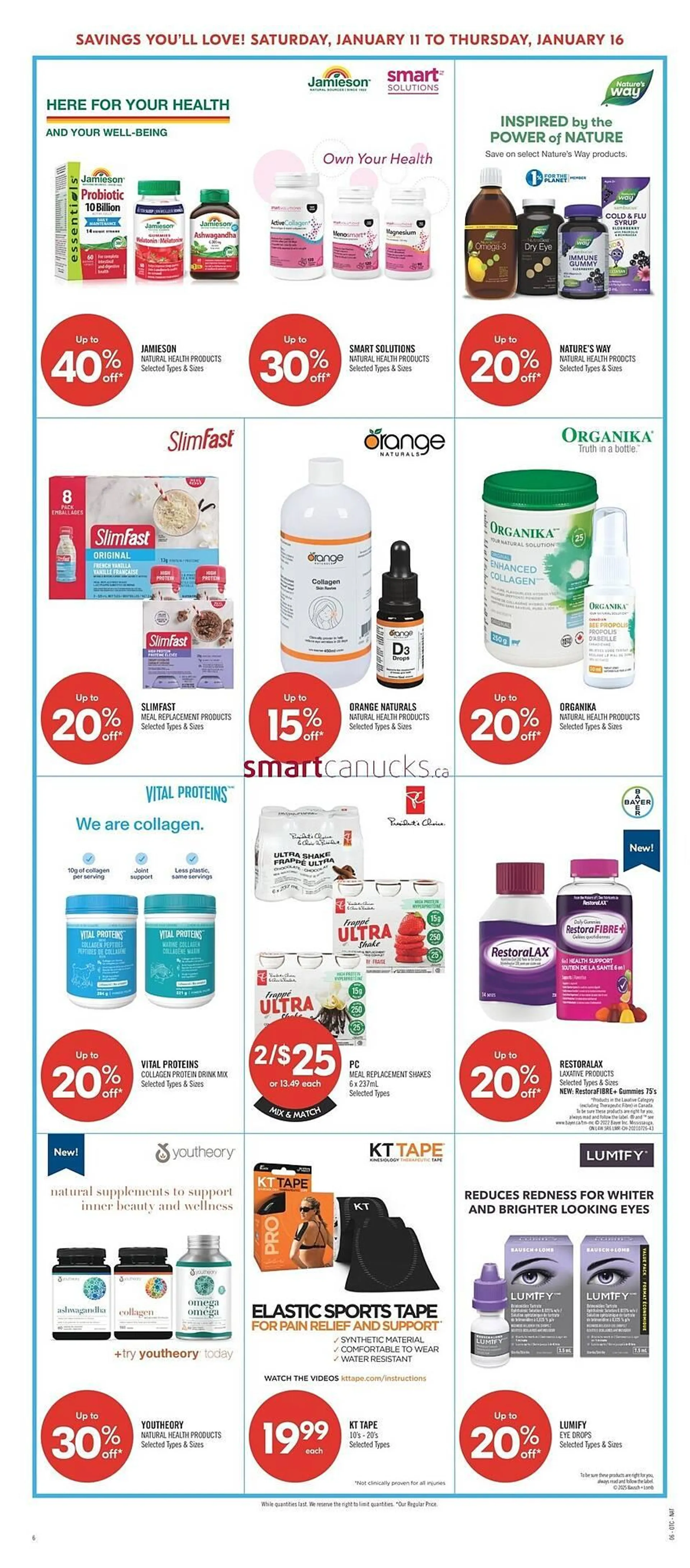 Shoppers Drug Mart flyer from January 9 to January 15 2025 - flyer page 16