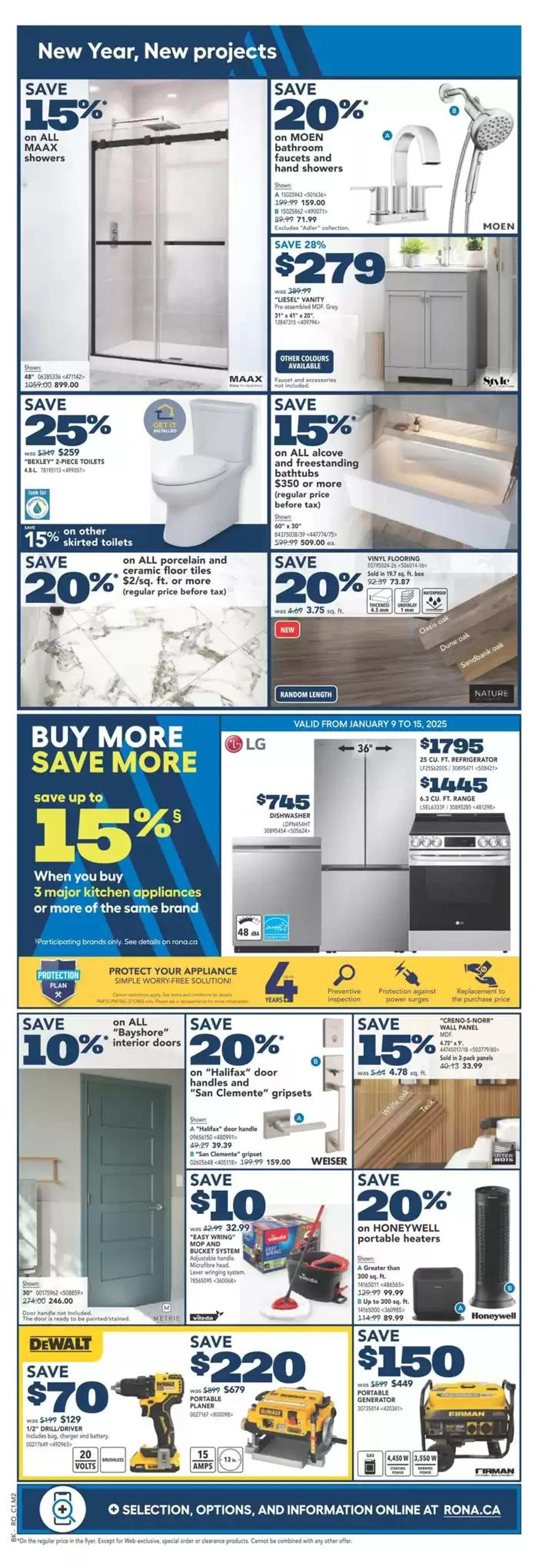 RONA Weekly ad from January 9 to January 15 2025 - flyer page 2