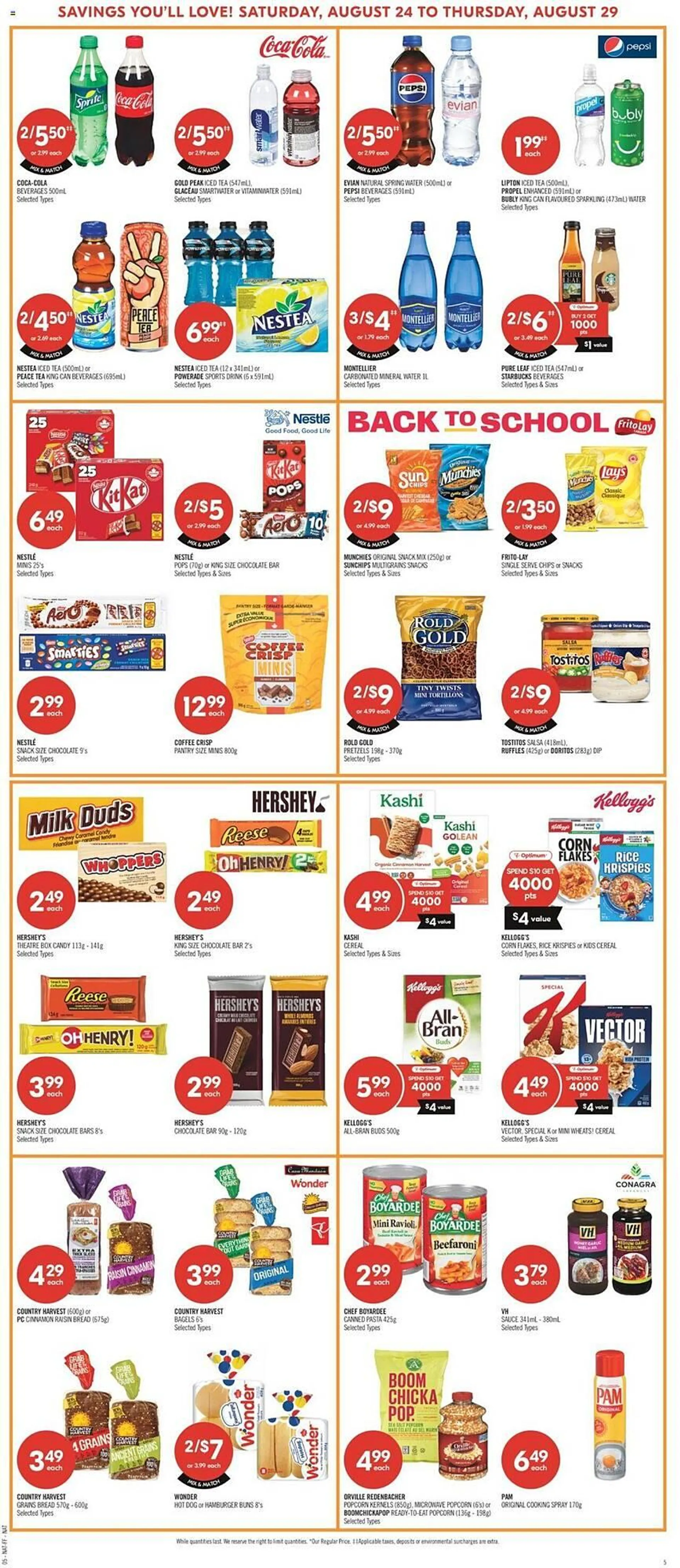 Shoppers Drug Mart flyer from August 24 to August 29 2024 - flyer page 11