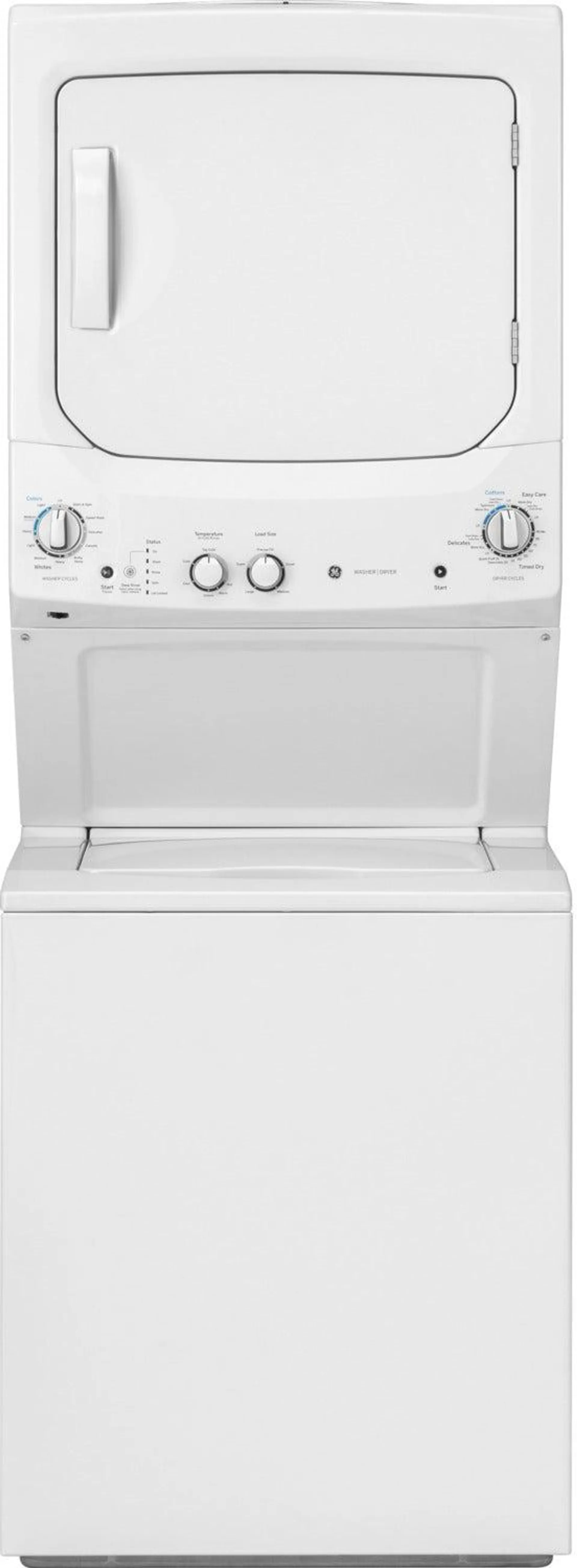 GE White Electric Laundry Centre - GUD24ESMMWW