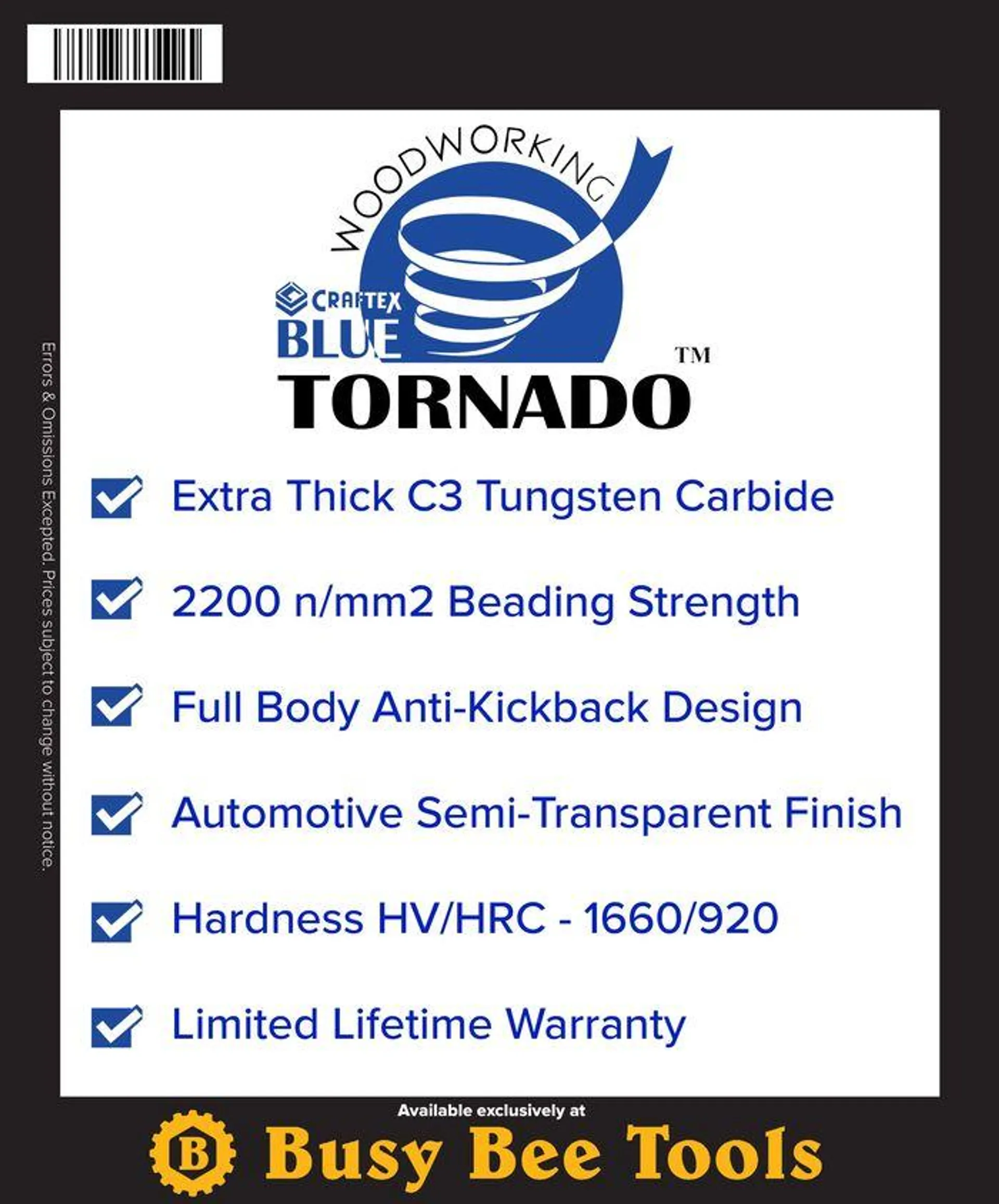 TORNADO ROUTER BIT & ACCESSORIES CATALOGUE from June 3 to June 17 2024 - flyer page 16