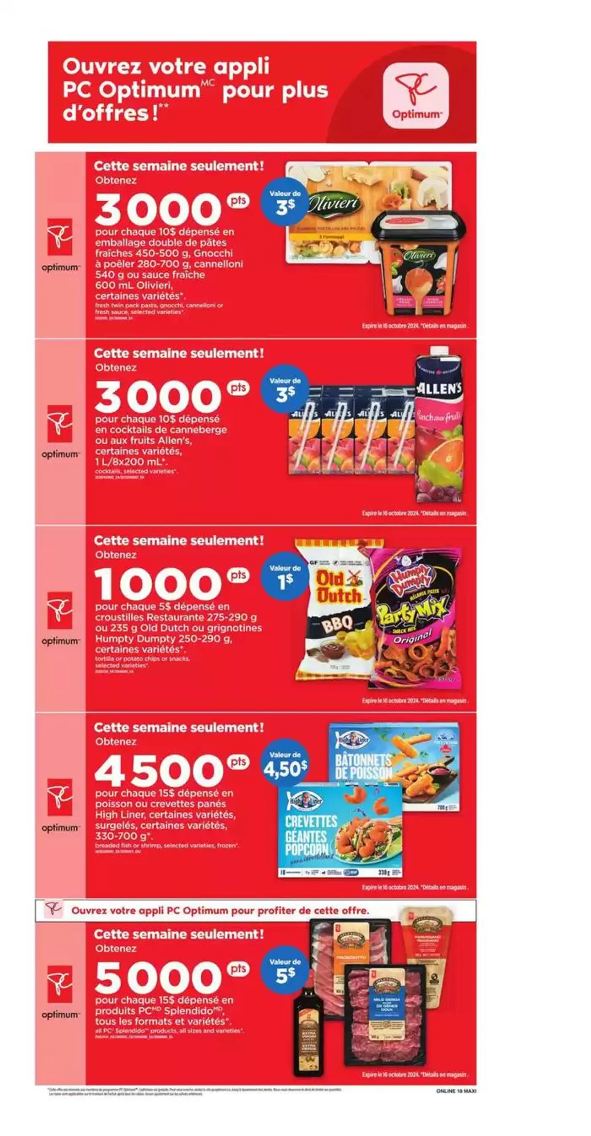 Current deals and offers from October 10 to October 16 2024 - flyer page 20