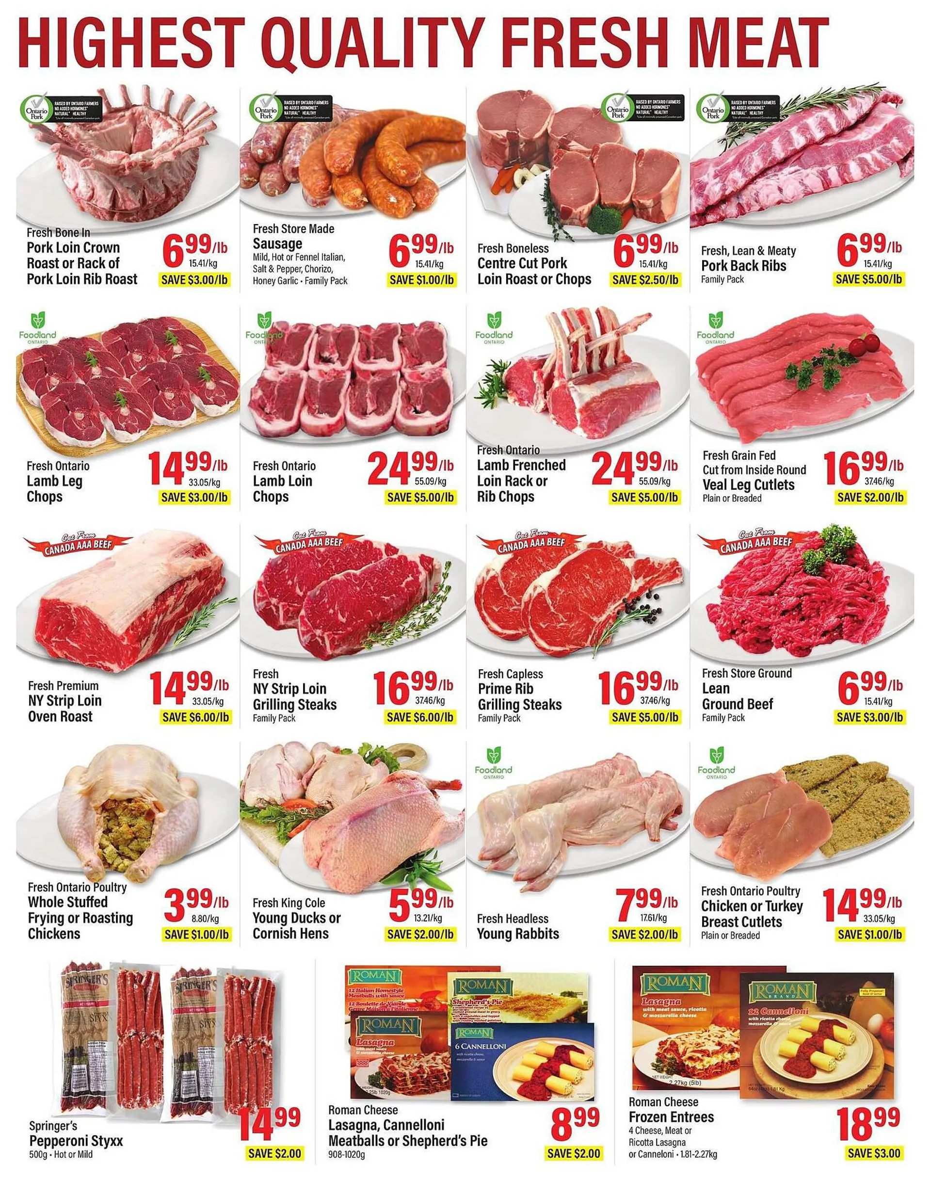 Commisso's Fresh Foods flyer from March 29 to April 25 2024 - flyer page 2