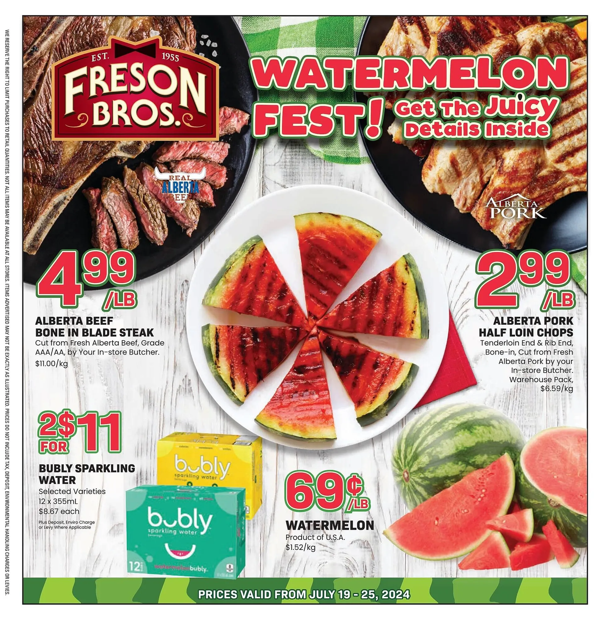 Freson Bros flyer - 1