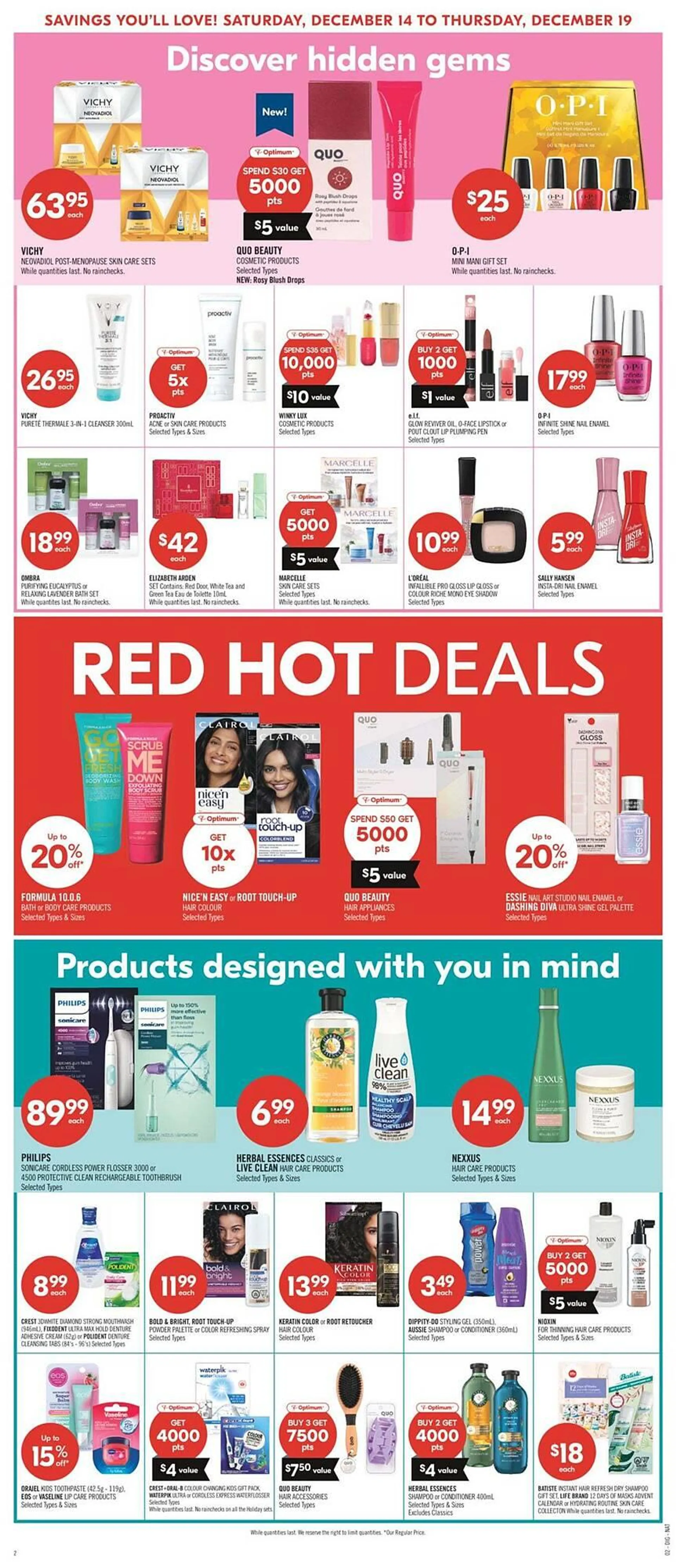 Shoppers Drug Mart flyer from December 12 to December 19 2024 - flyer page 20