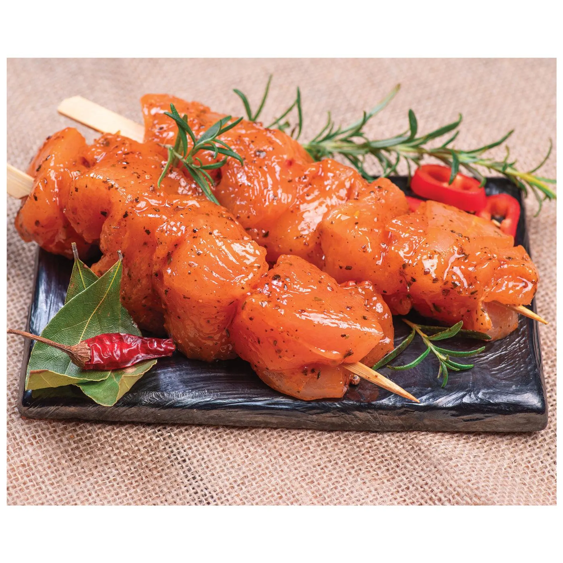 Fresh Marinated Chicken Brochettes