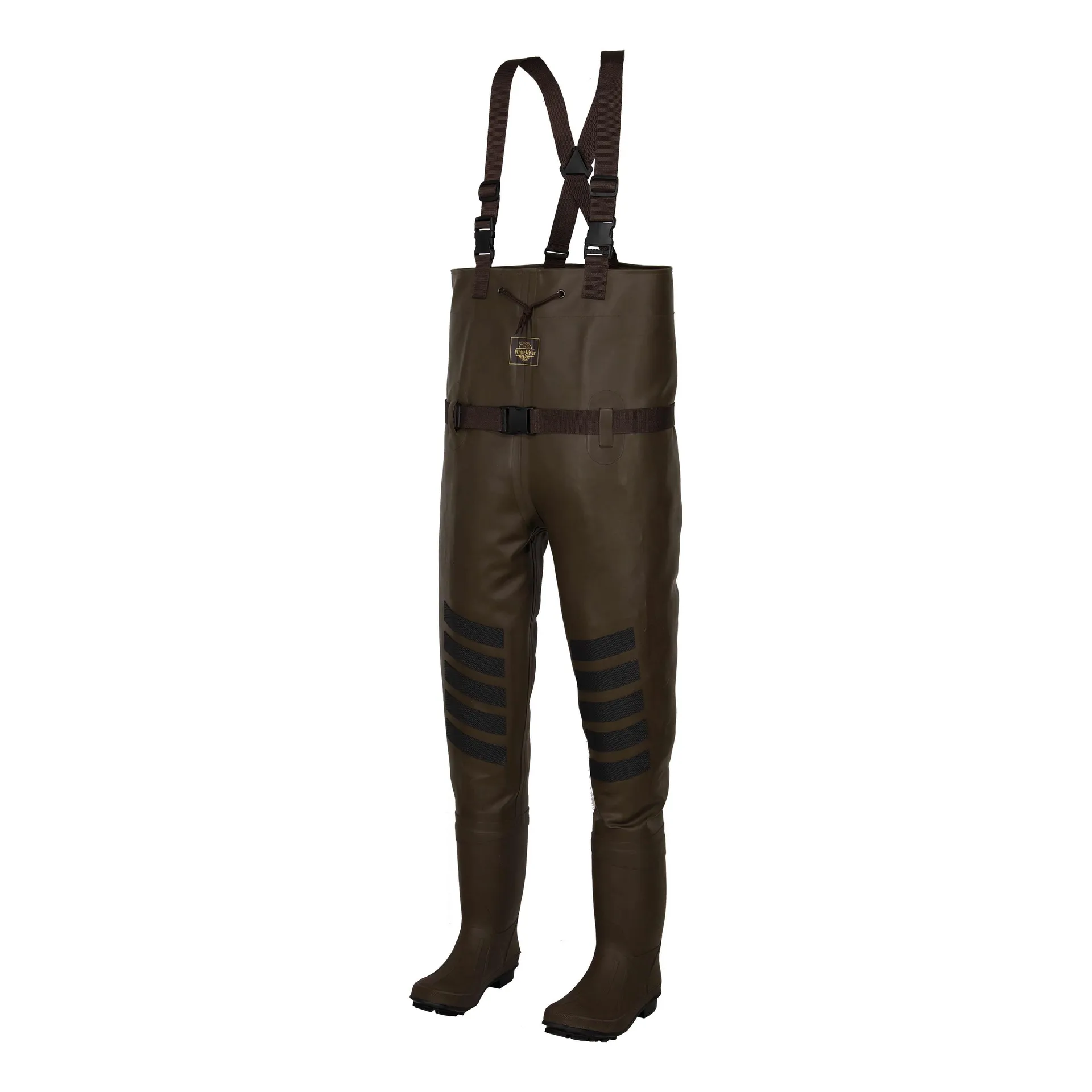 White River™ Fly Shop® Men’s Rubber Boot-Foot Waders