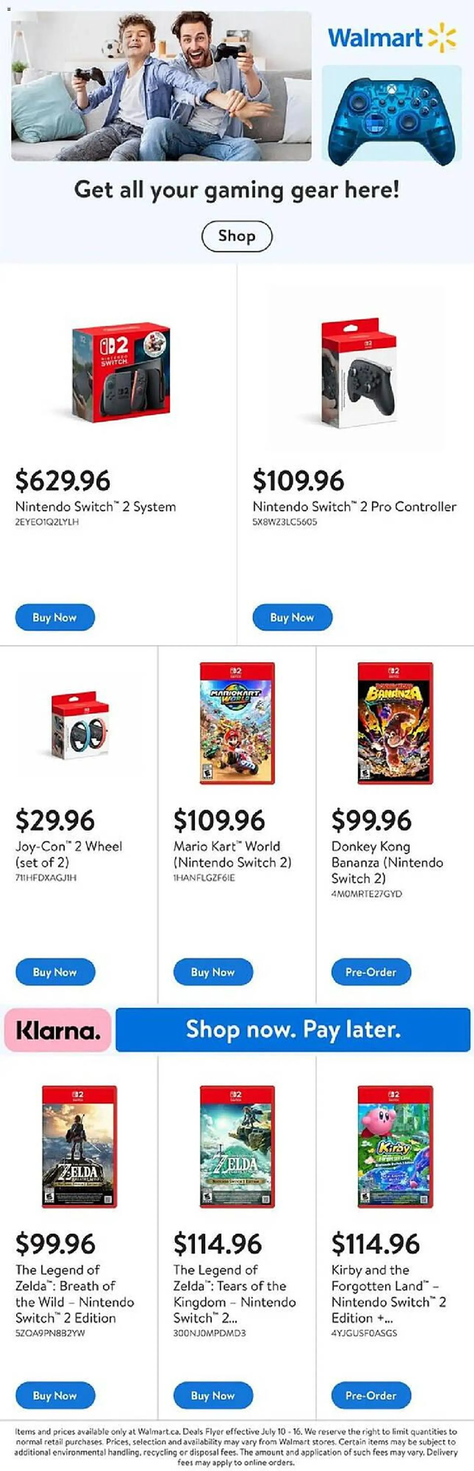 Walmart flyer - 1