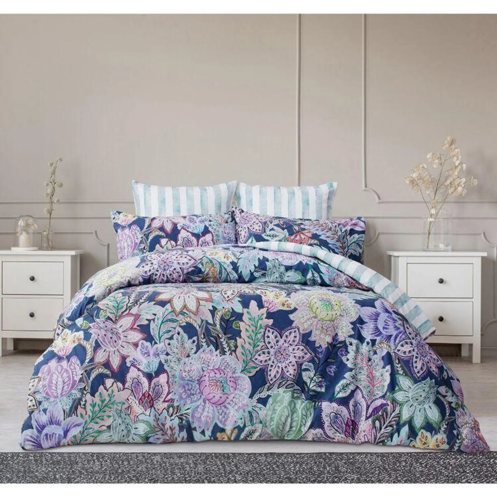 KOO Mollie Quilt Cover Set Multicoloured