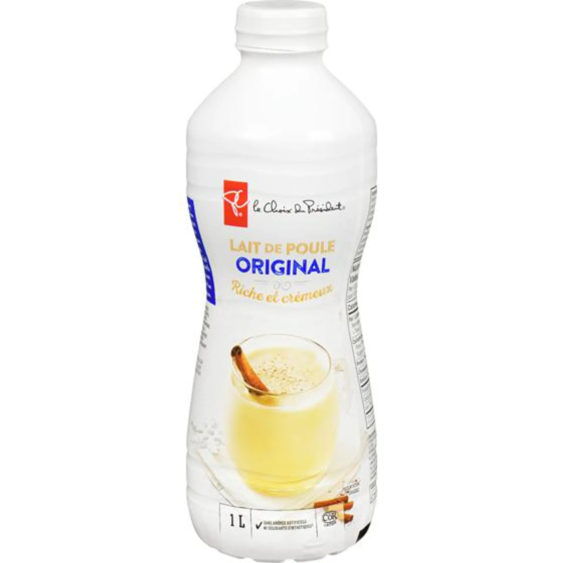 Lait de poule riche et crémeux original