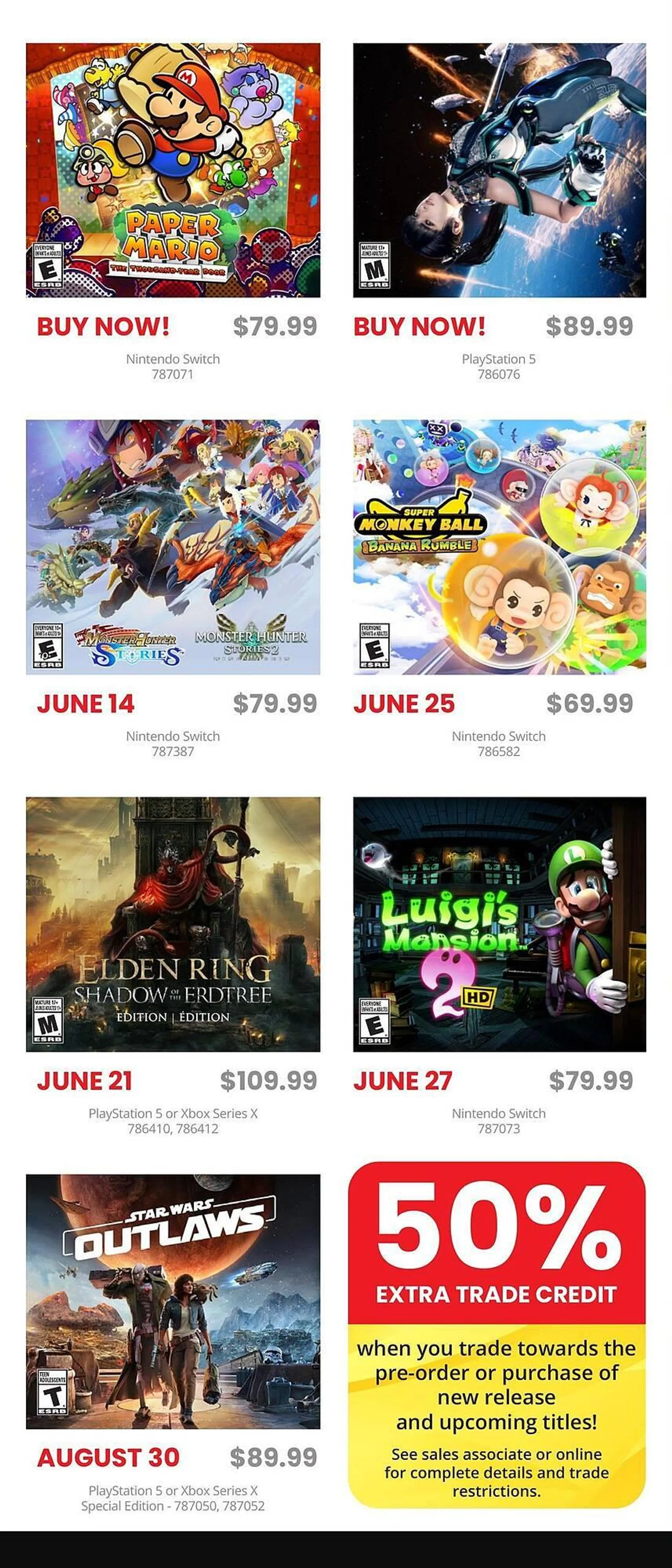 GameStop flyer from June 6 to June 13 2024 - flyer page 2