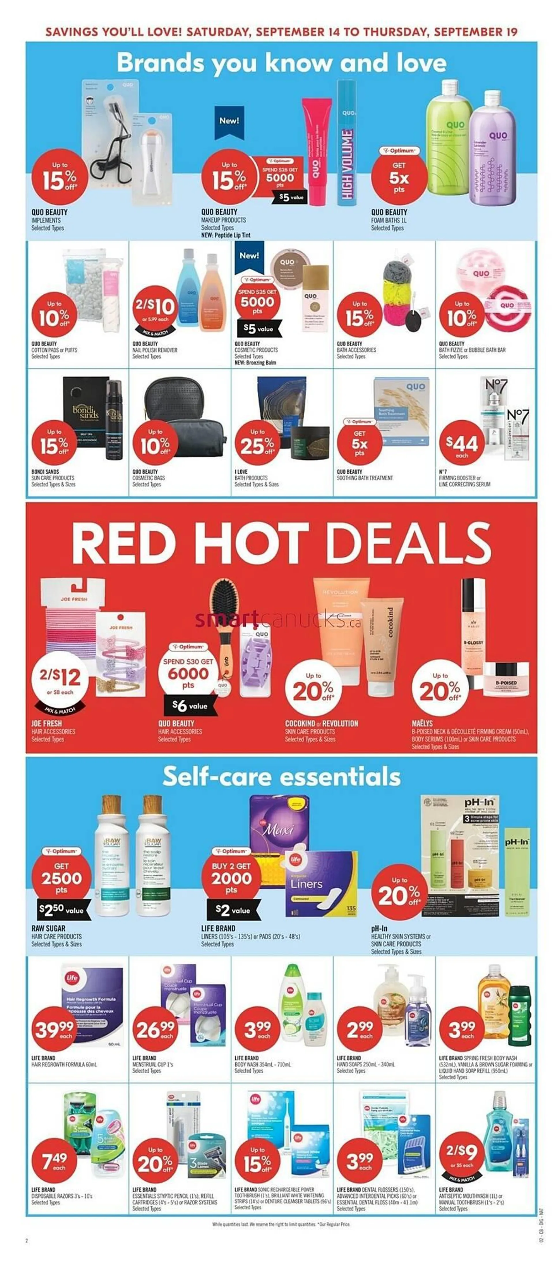 Shoppers Drug Mart flyer from September 14 to September 19 2024 - flyer page 17