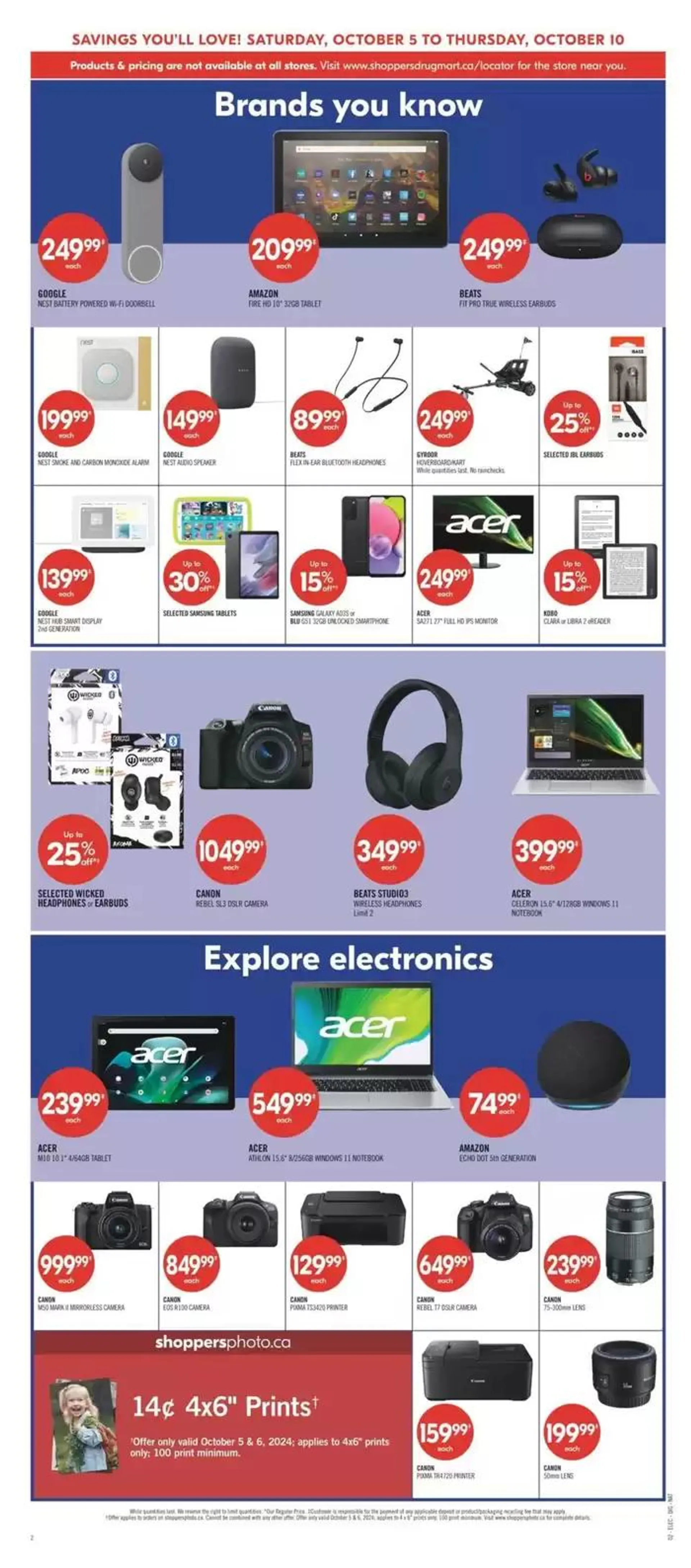 Current bargains and offers from October 5 to October 10 2024 - flyer page 9