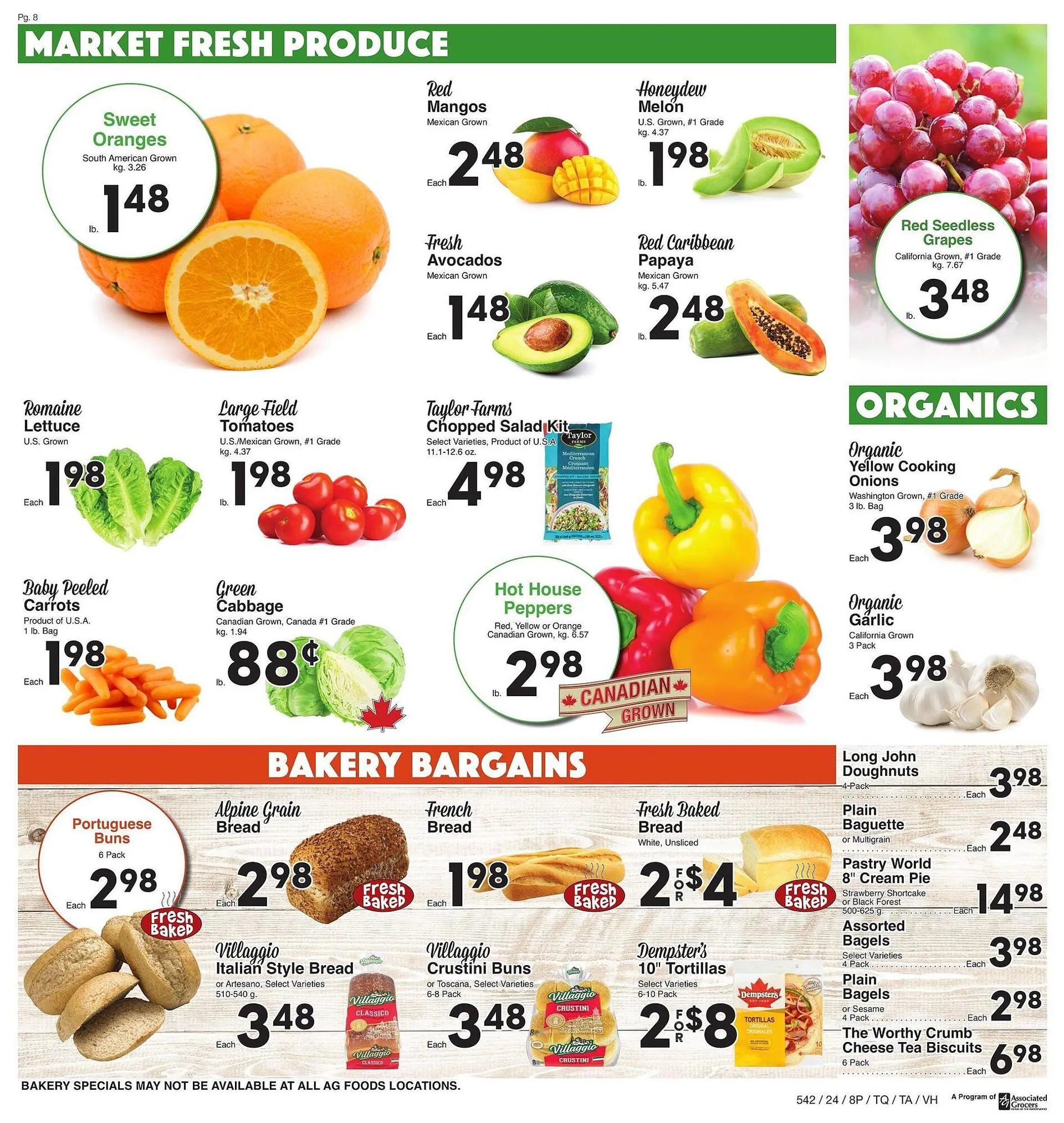 AG Foods flyer from October 11 to October 17 2024 - flyer page 8