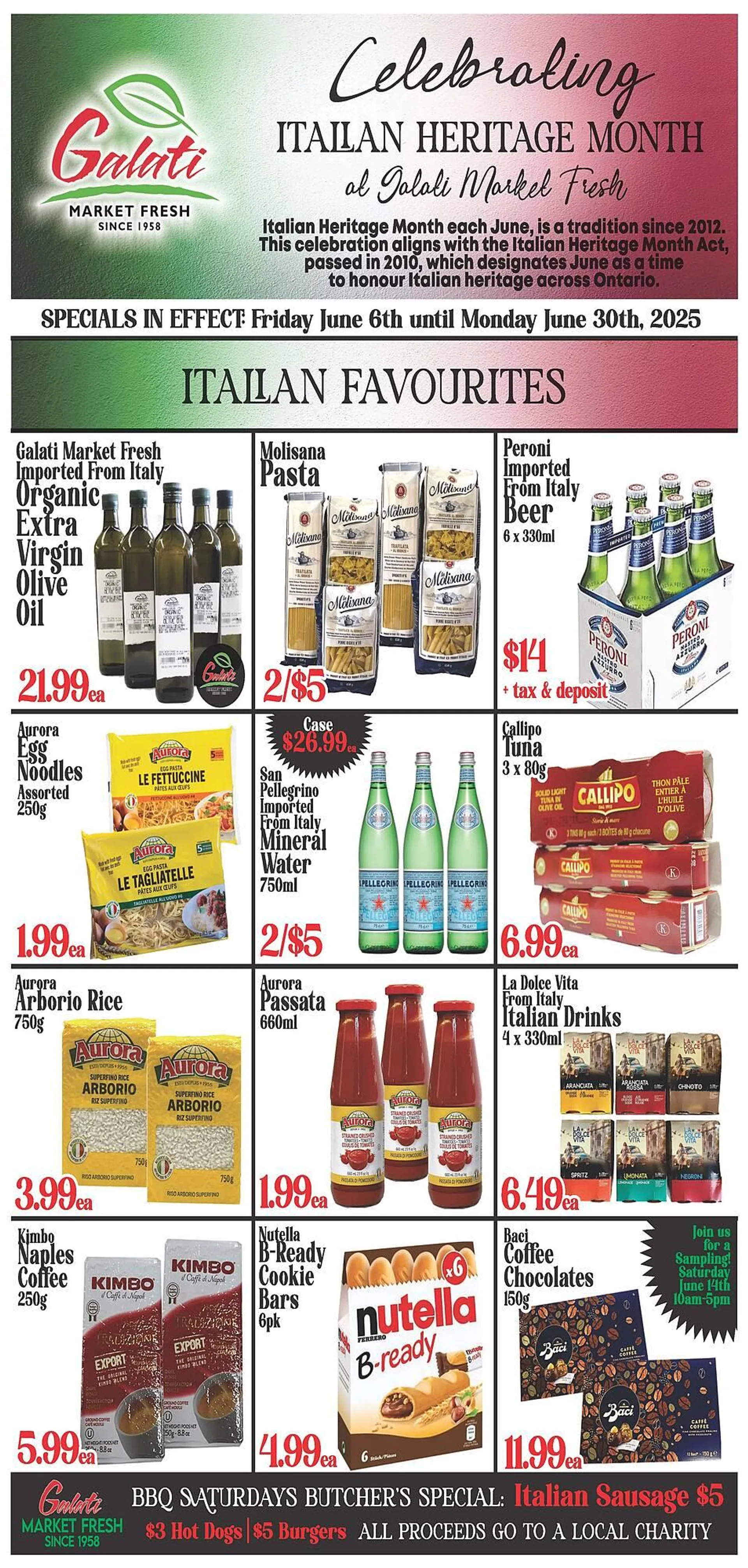 Galati Market Fresh flyer from June 6 to June 12 2025 - flyer page 1