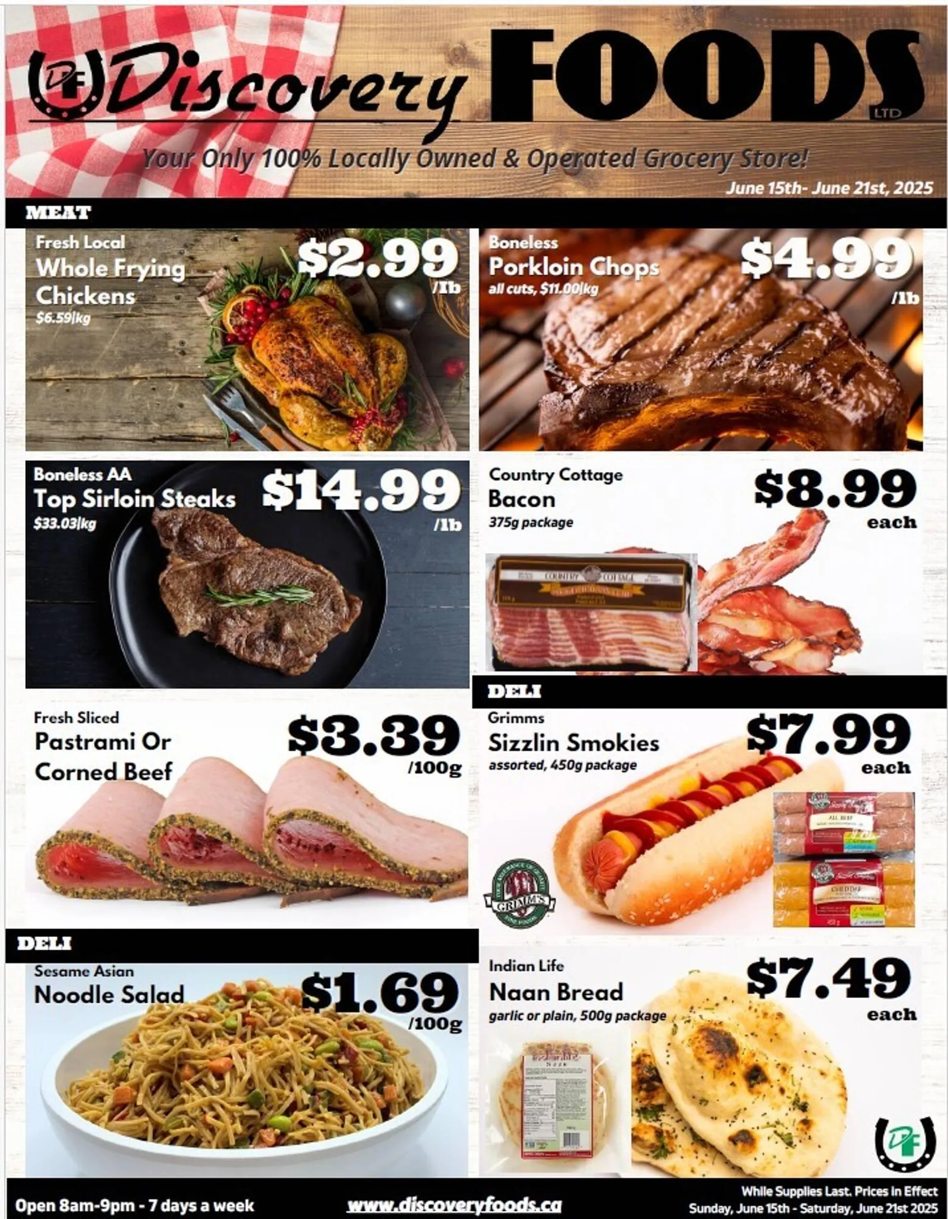 Discovery Foods flyer from June 15 to June 21 2025 - flyer page 1