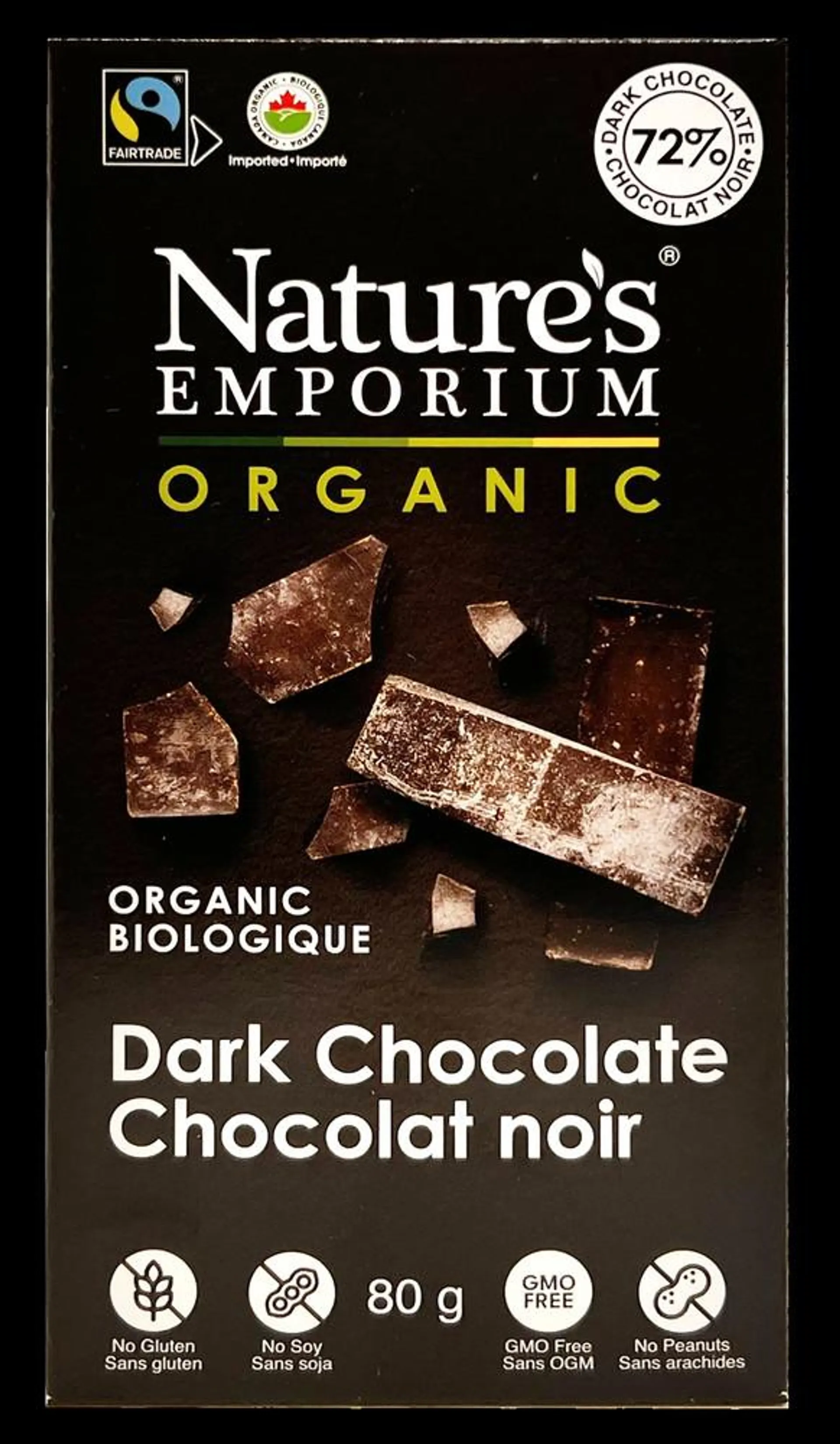 Nature's Emporium Organic Dark Chocolate