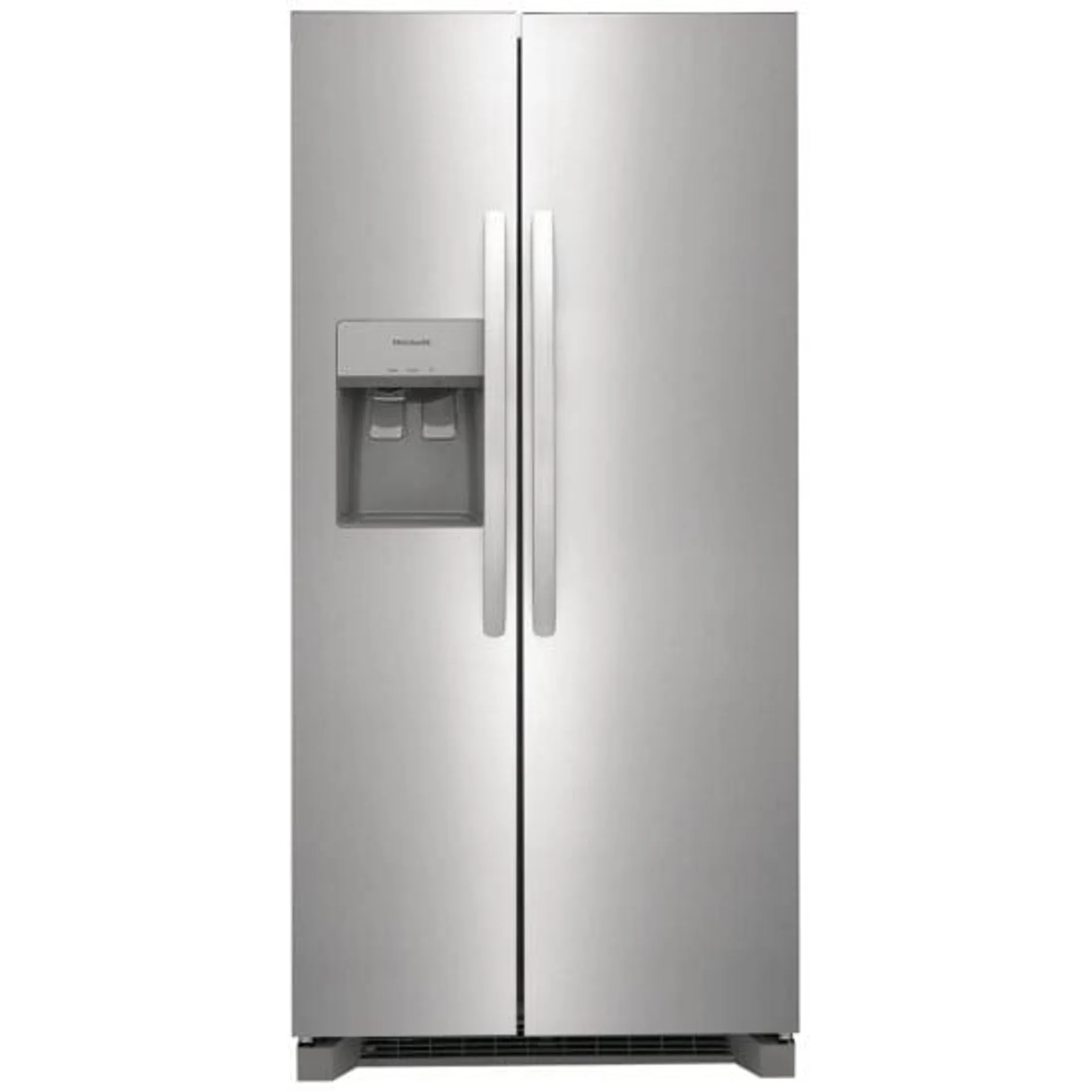 Frigidaire FRSS2323AS Side by Side Refrigerator, 33 inch Width, 22.2 cu. ft. Capacity, Stainless Steel colour