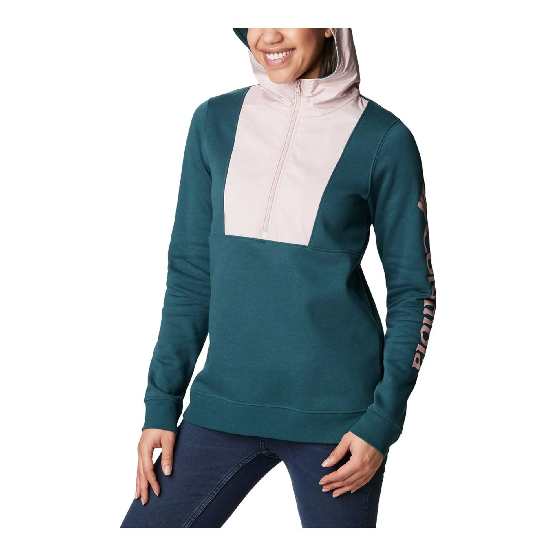 Columbia Women's Trek™ Hooded 1/2 Zip Hoodie