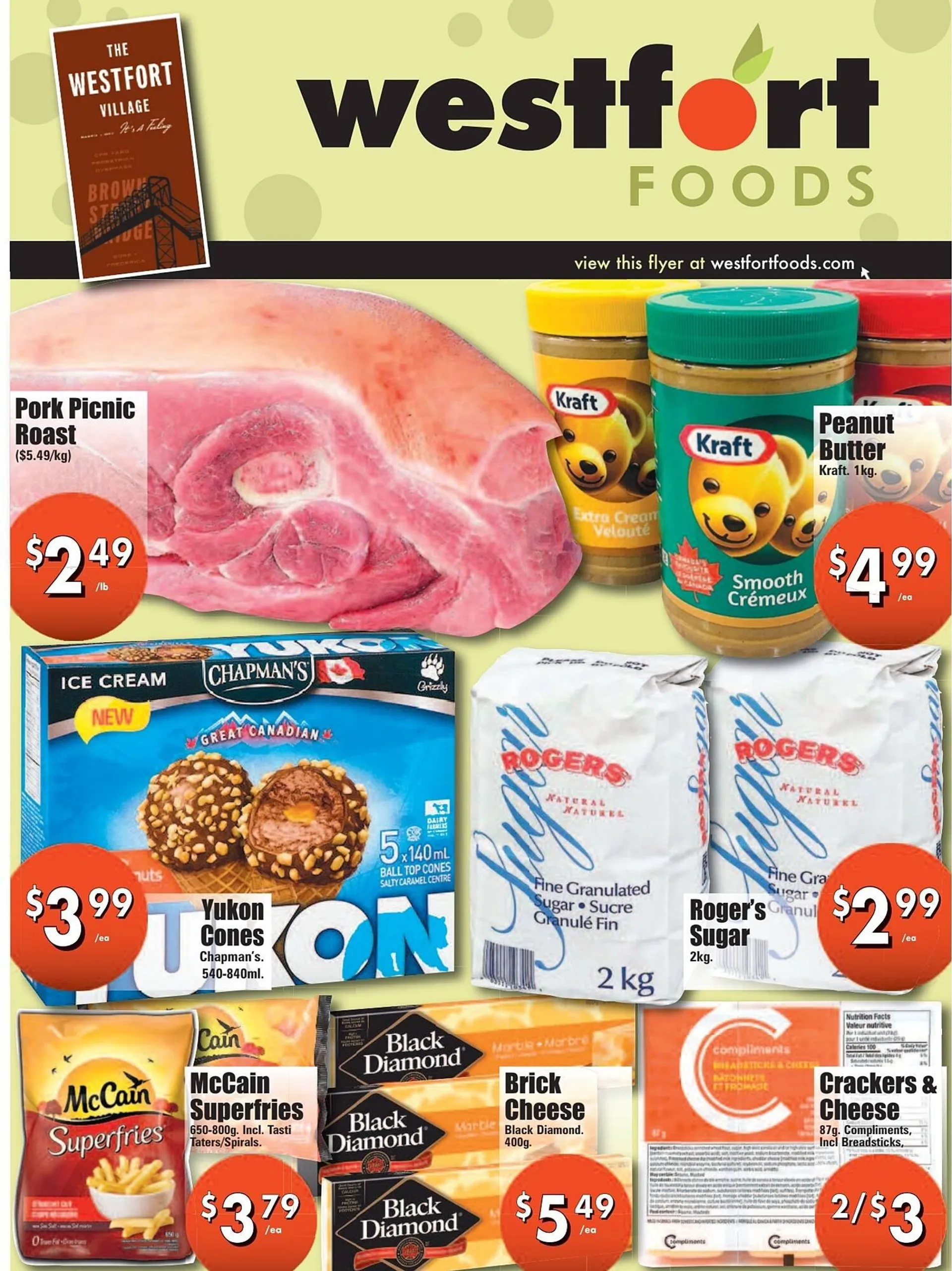 Westfort Foods flyer - 1