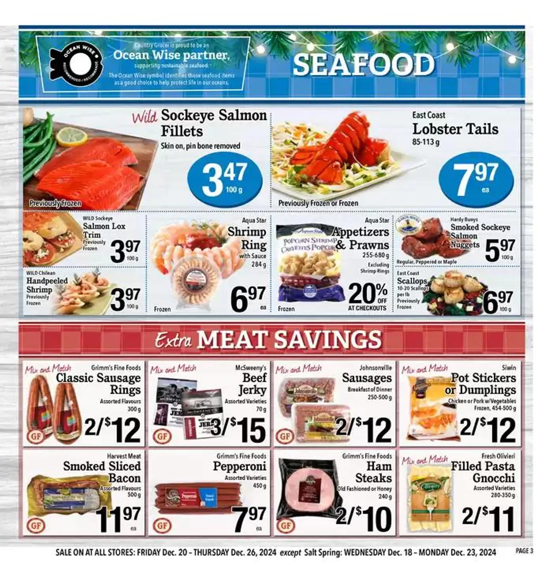 Exclusive bargains from December 18 to January 1 2025 - flyer page 3