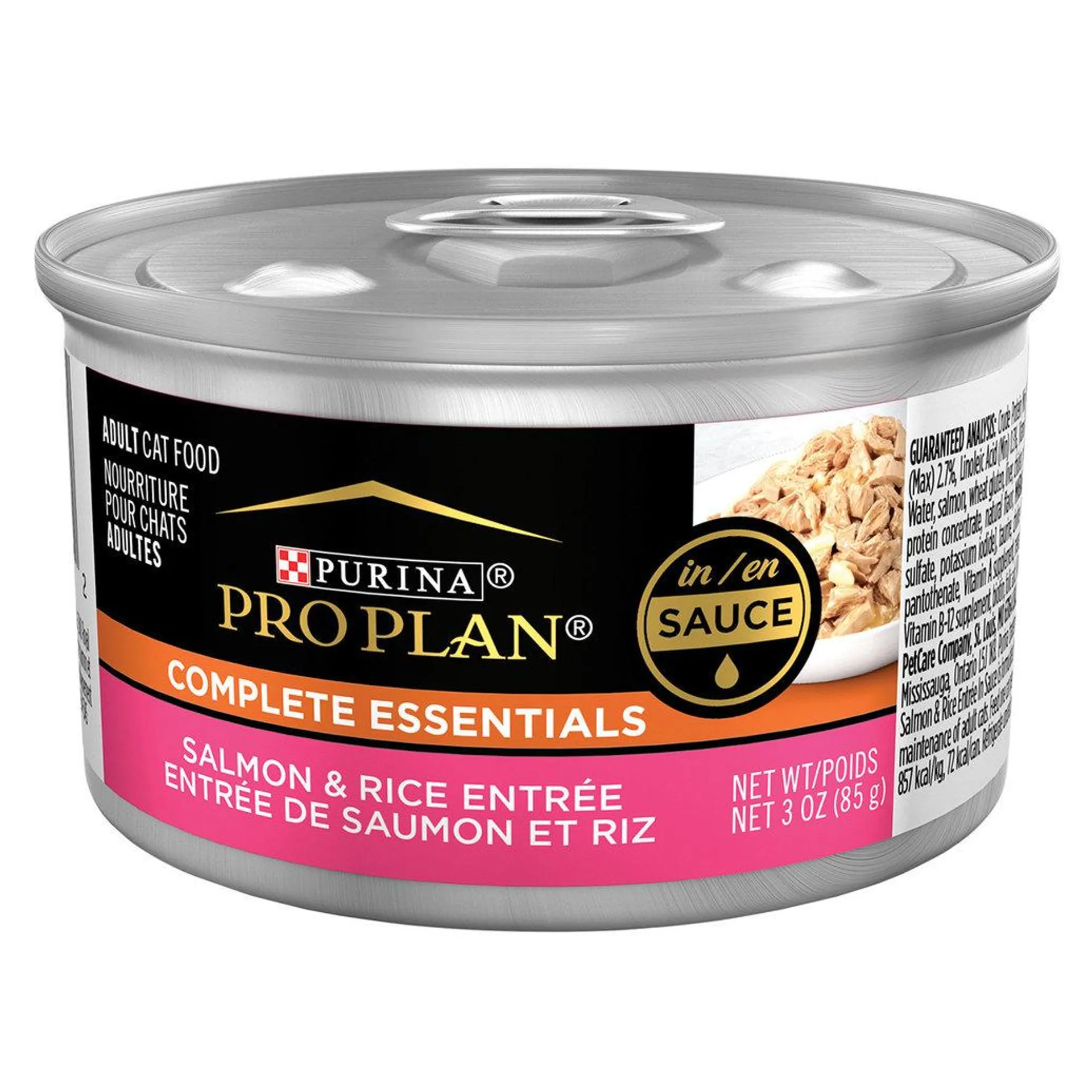 Pro Plan Wet Cat Complete Essentials Salmon & Rice Entrée 85g