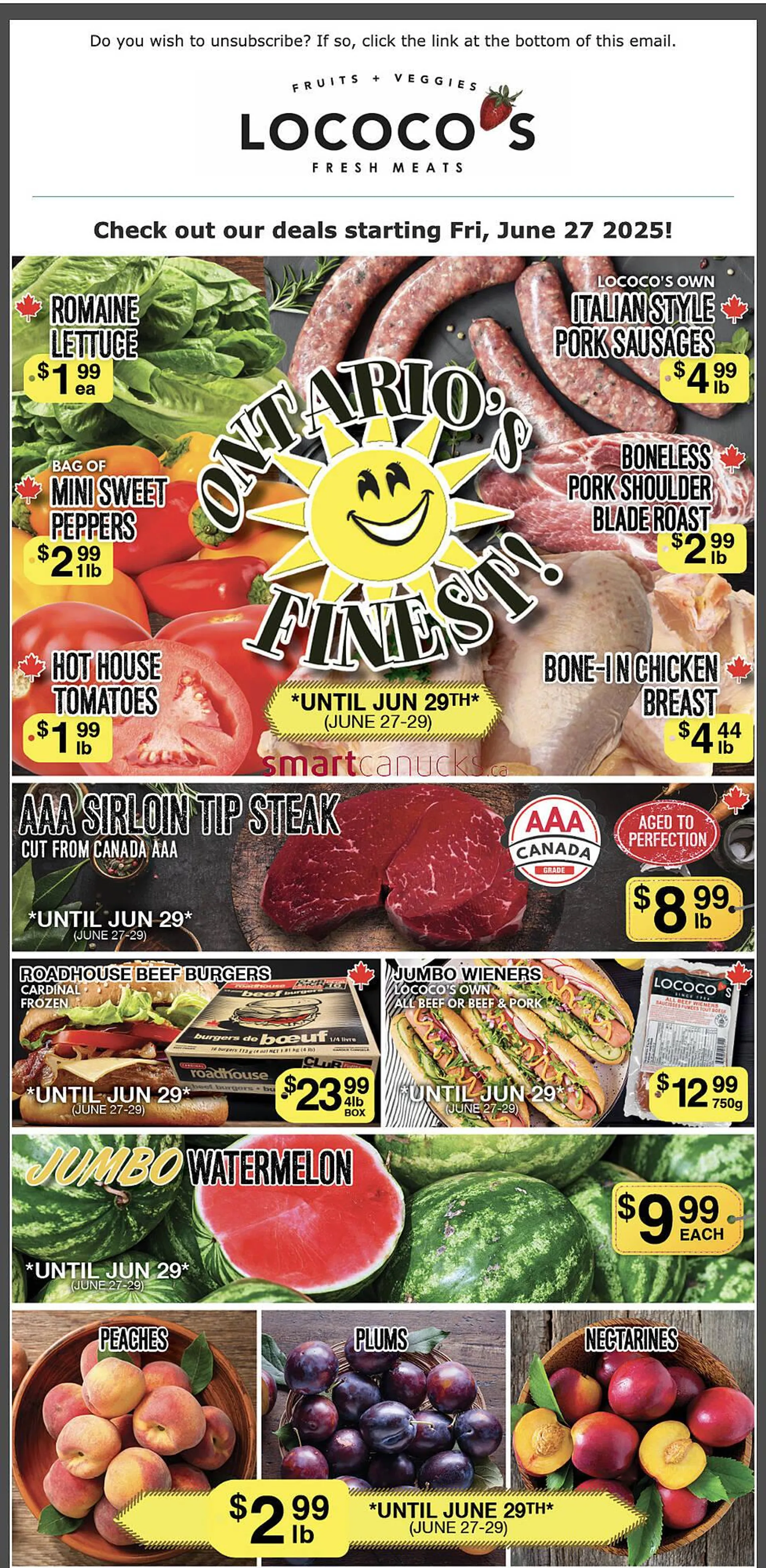 Lococo's flyer from June 27 to July 3 2025 - flyer page 1