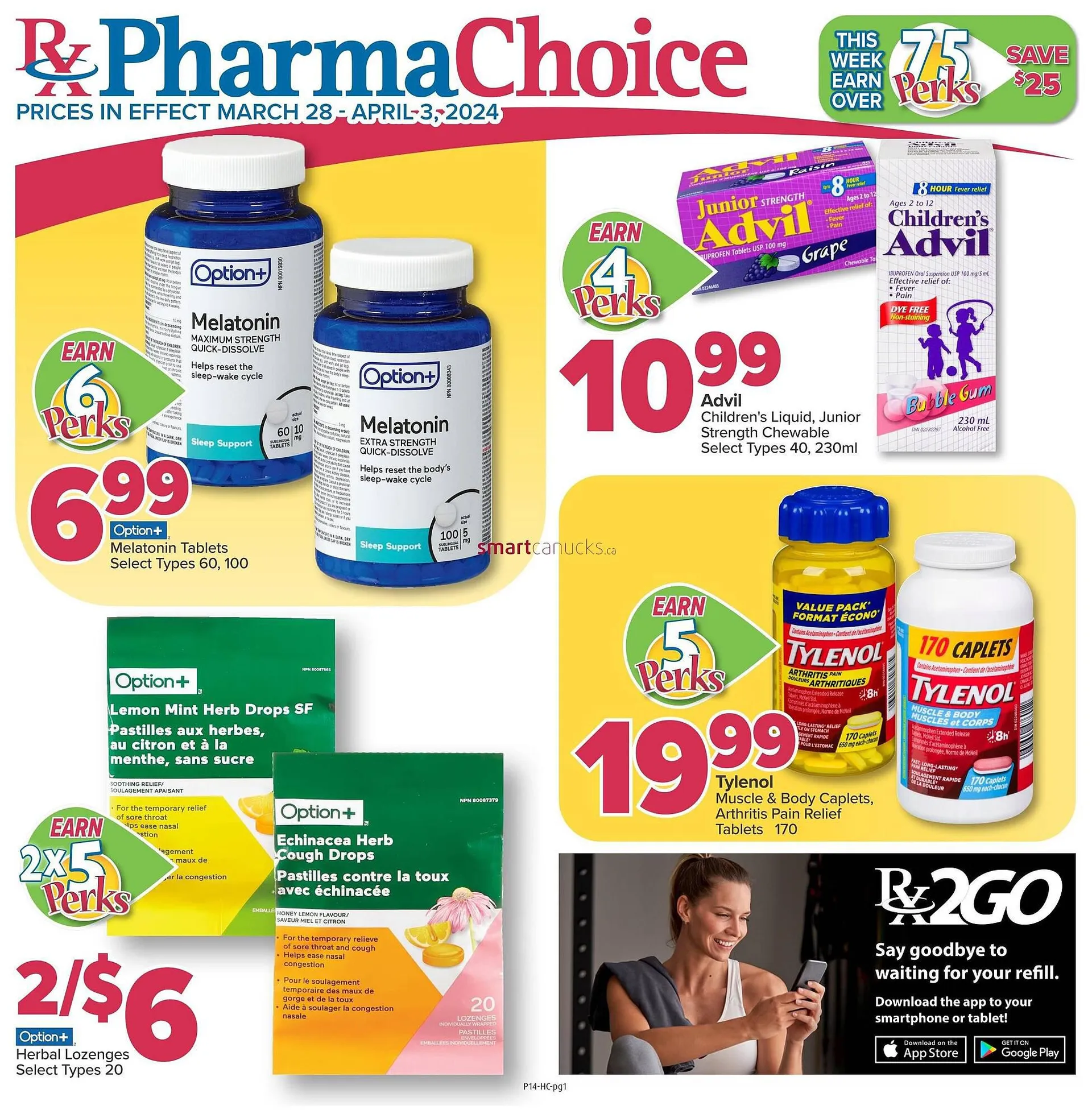 PharmaChoice flyer from March 28 to April 3 2024 - flyer page 1