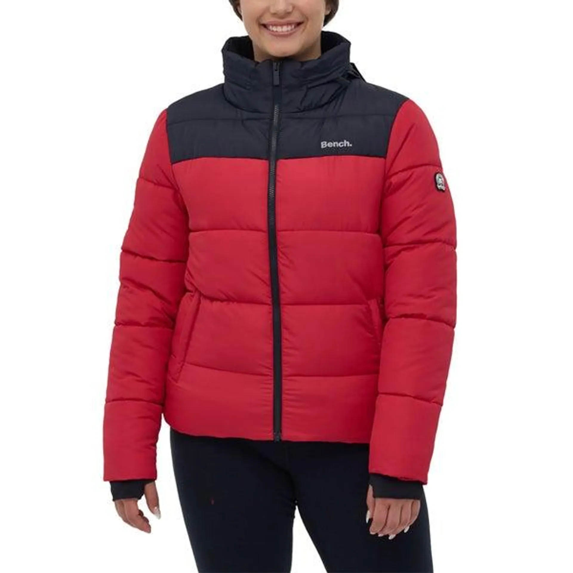 Bench Women's Color Block Puffer Jacket