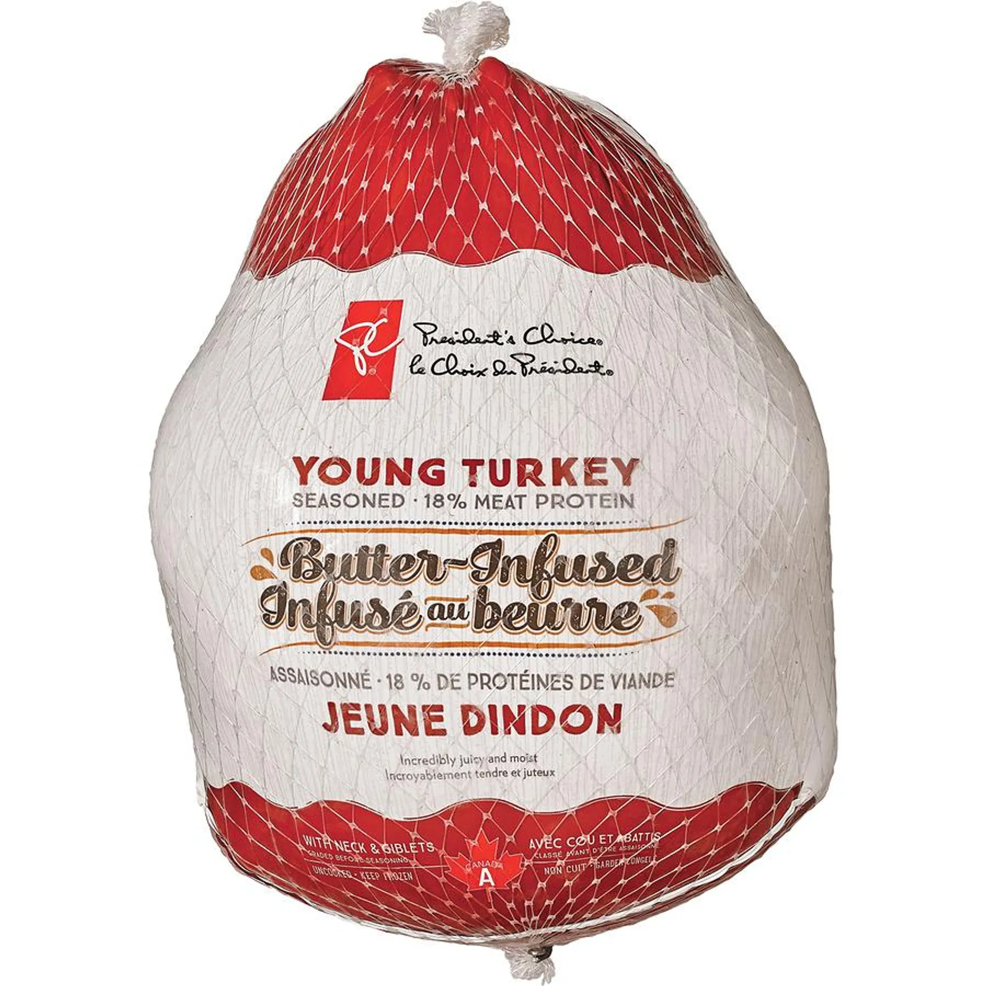 Butter Infused Young Turkey - Frozen - 7-9kg