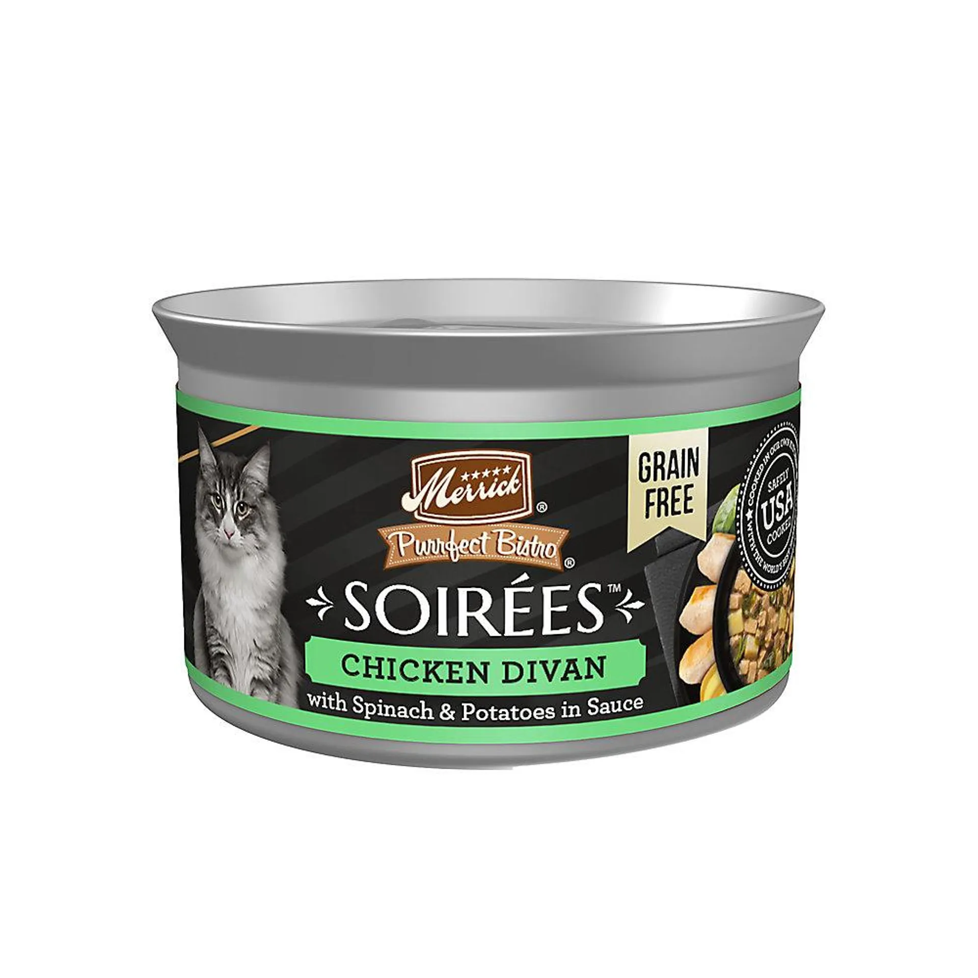 Merrick Purrfect Bistro Soirees Adult Cat Food - Grain Free