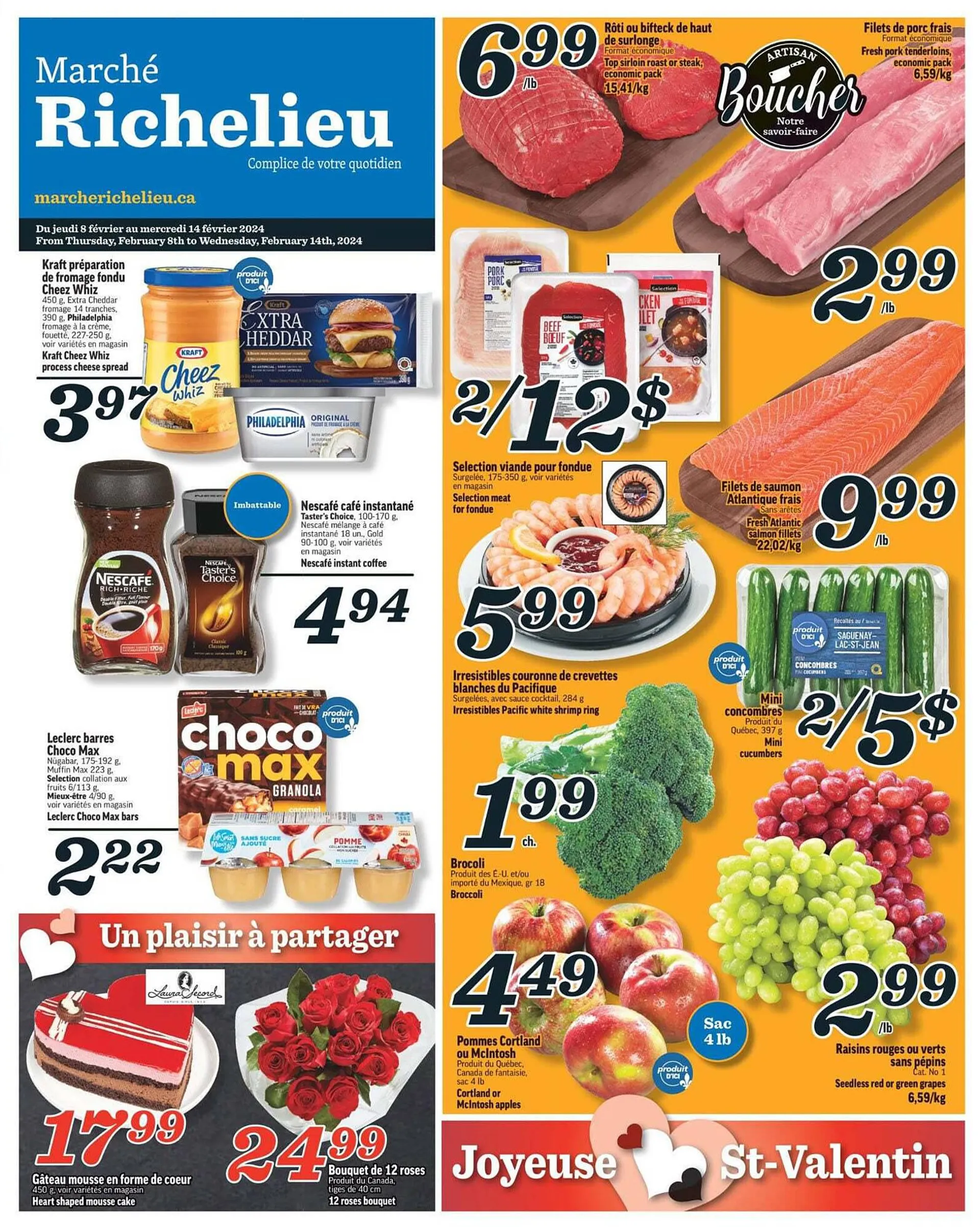 Marché Richelieu flyer from February 8 to February 15 2024 - flyer page 