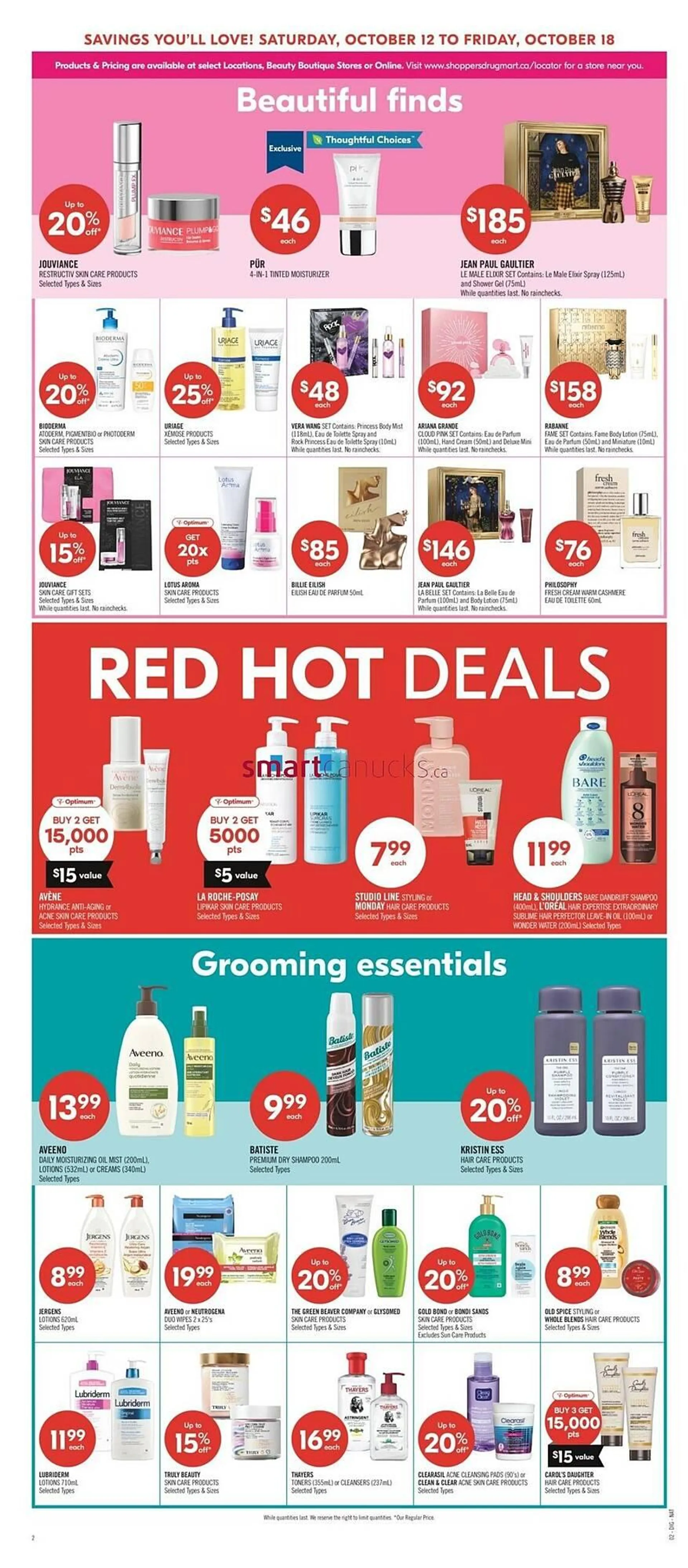 Shoppers Drug Mart flyer from October 12 to October 18 2024 - flyer page 10