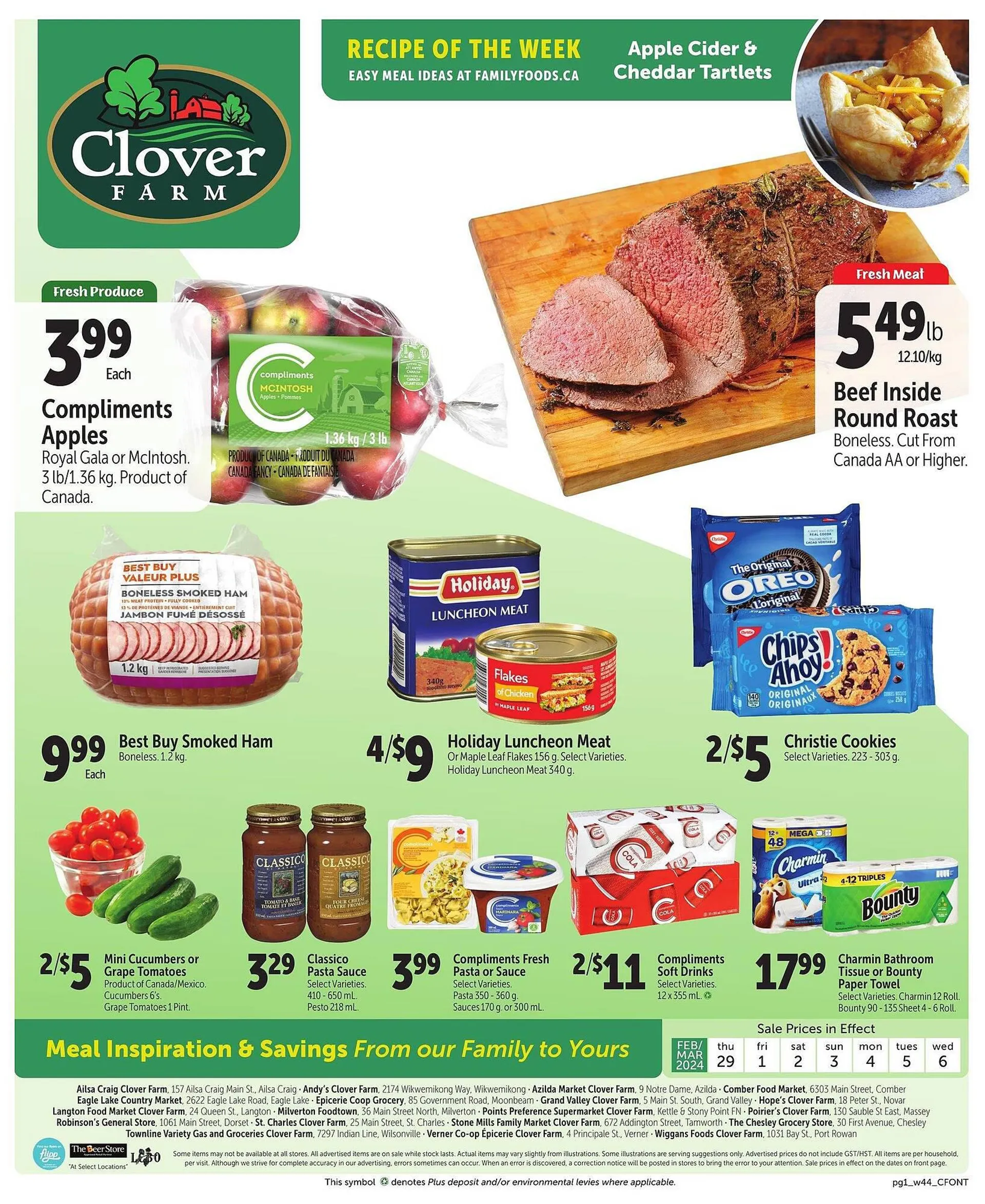 Clover Farm flyer from February 29 to March 13 2024 - flyer page 