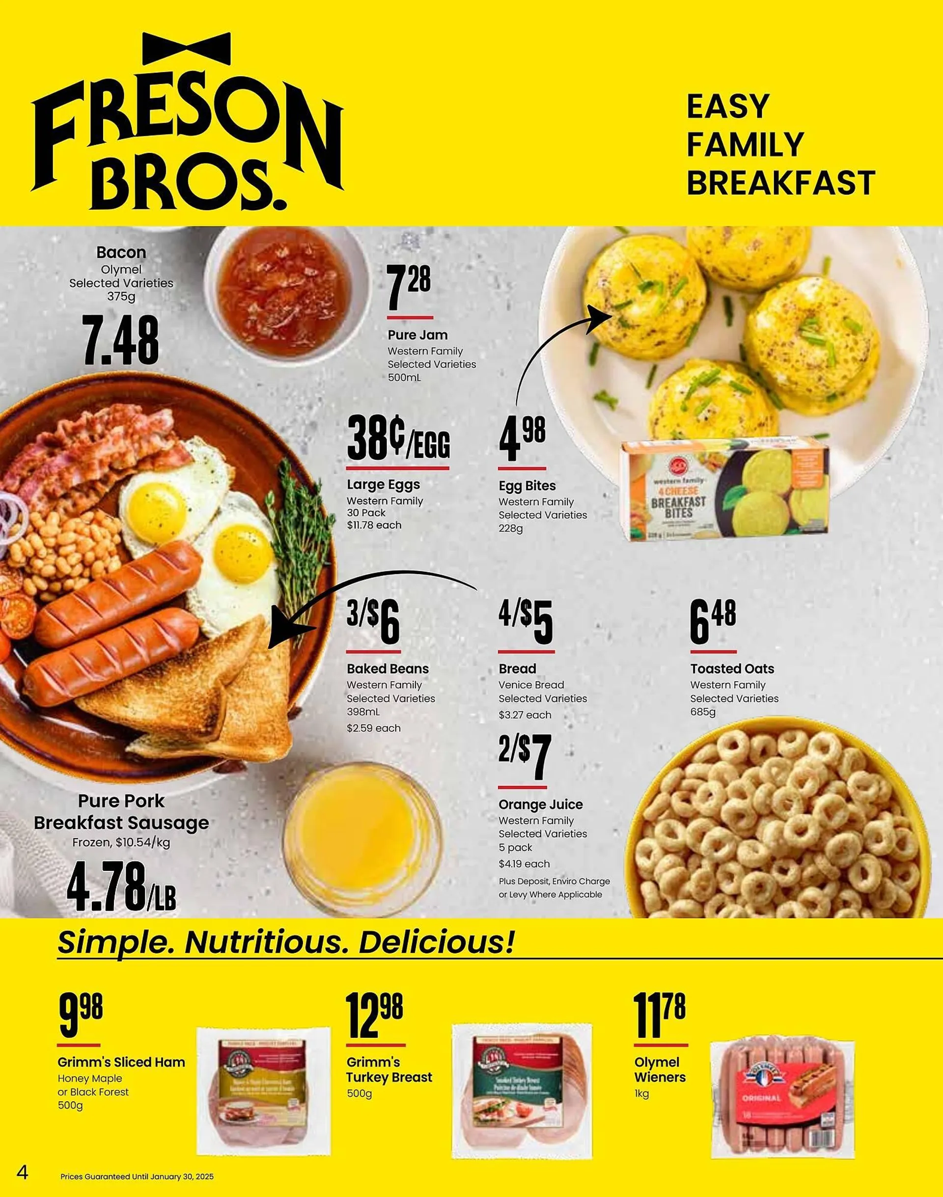 Freson Bros flyer from December 27 to January 30 2025 - flyer page 4