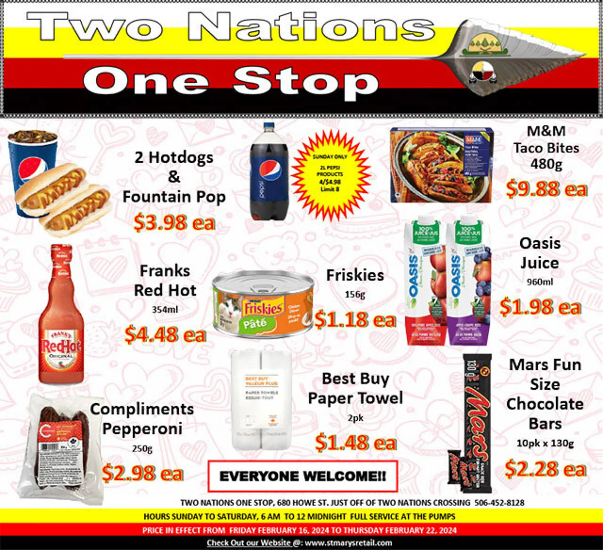 Two Nations One Stop flyer from February 16 to February 22 2024 - flyer page 