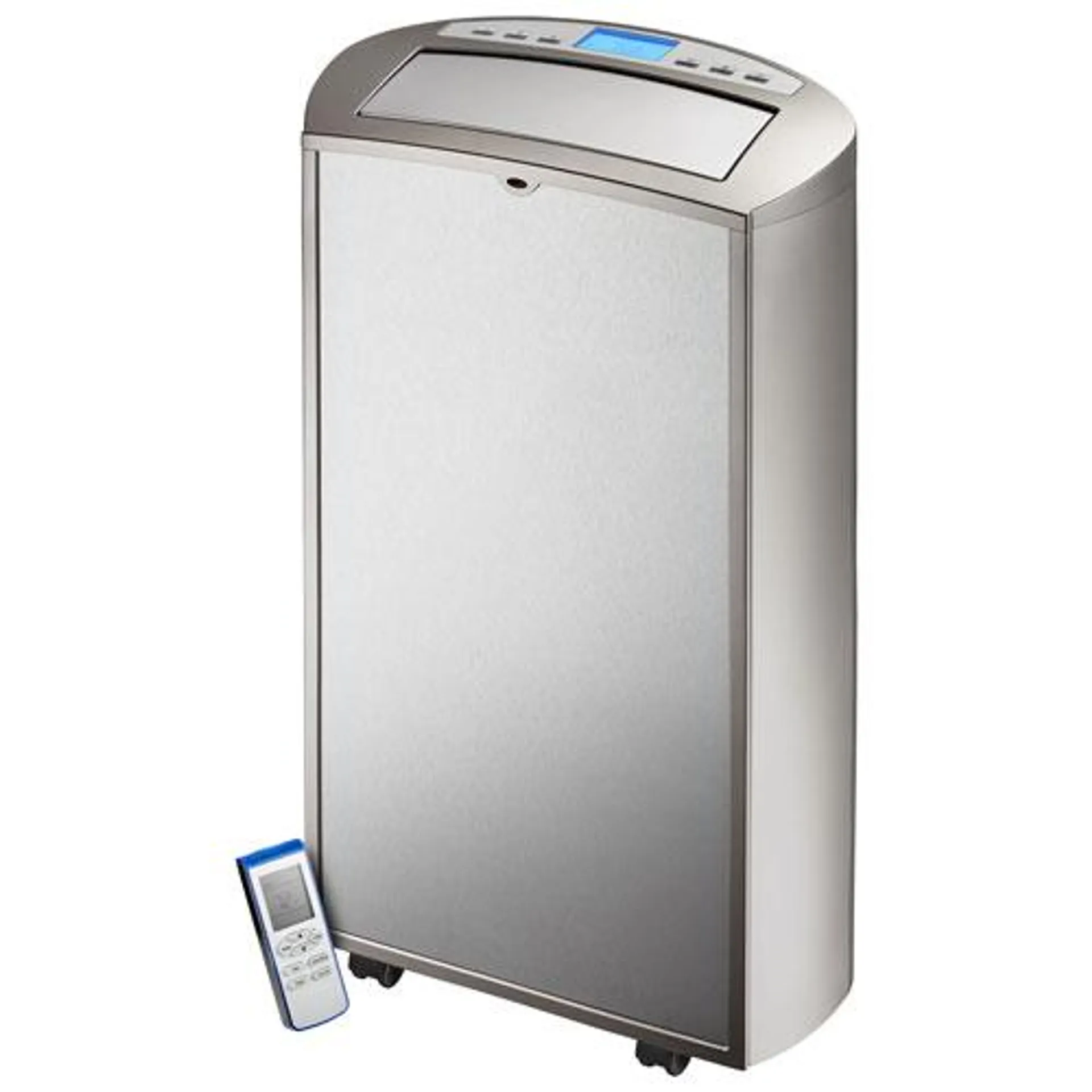 Insignia Portable Air Conditioner - 14000 BTU (SACC 8500 BTU) - Silver/Stainless Steel - Only at Best Buy