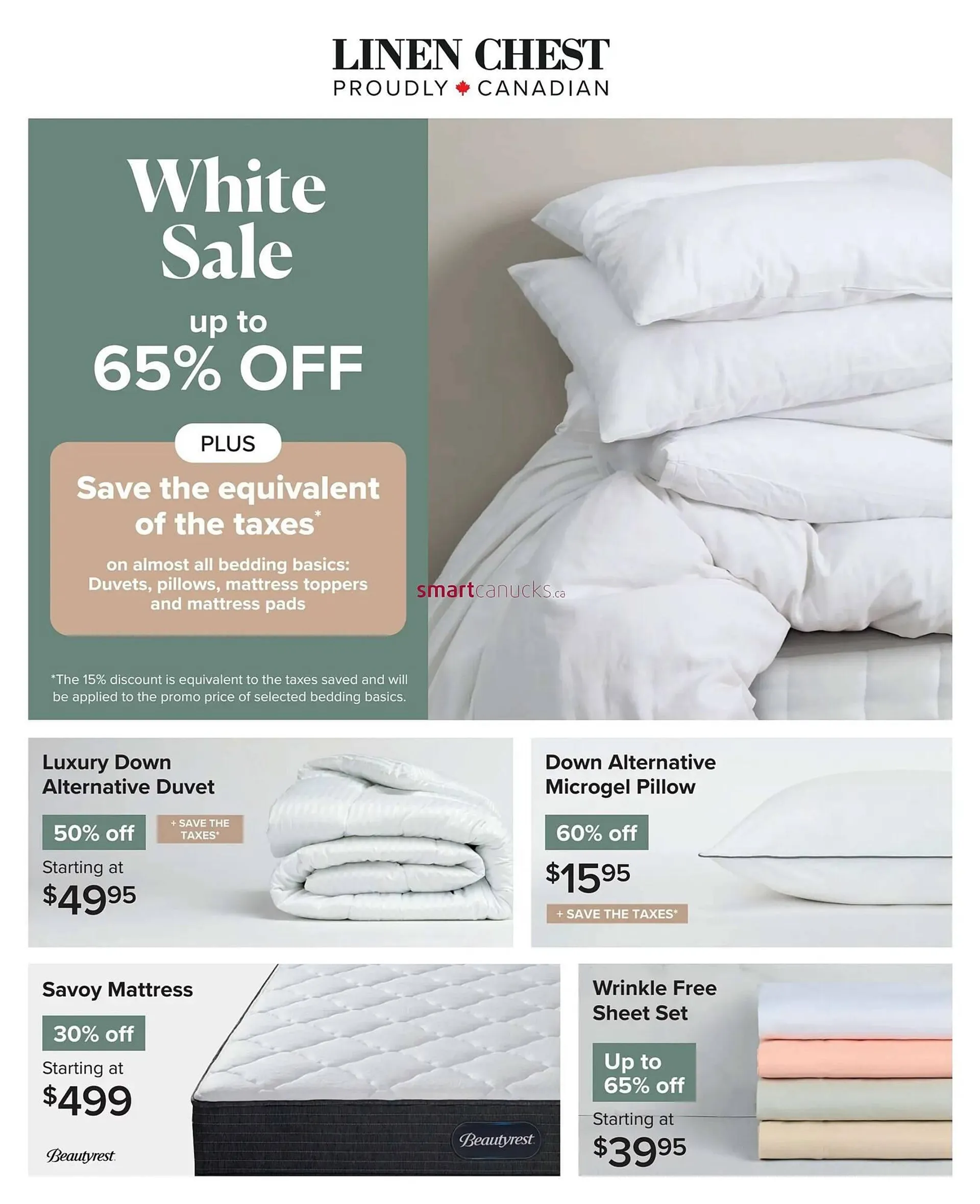 Linen Chest flyer - 1