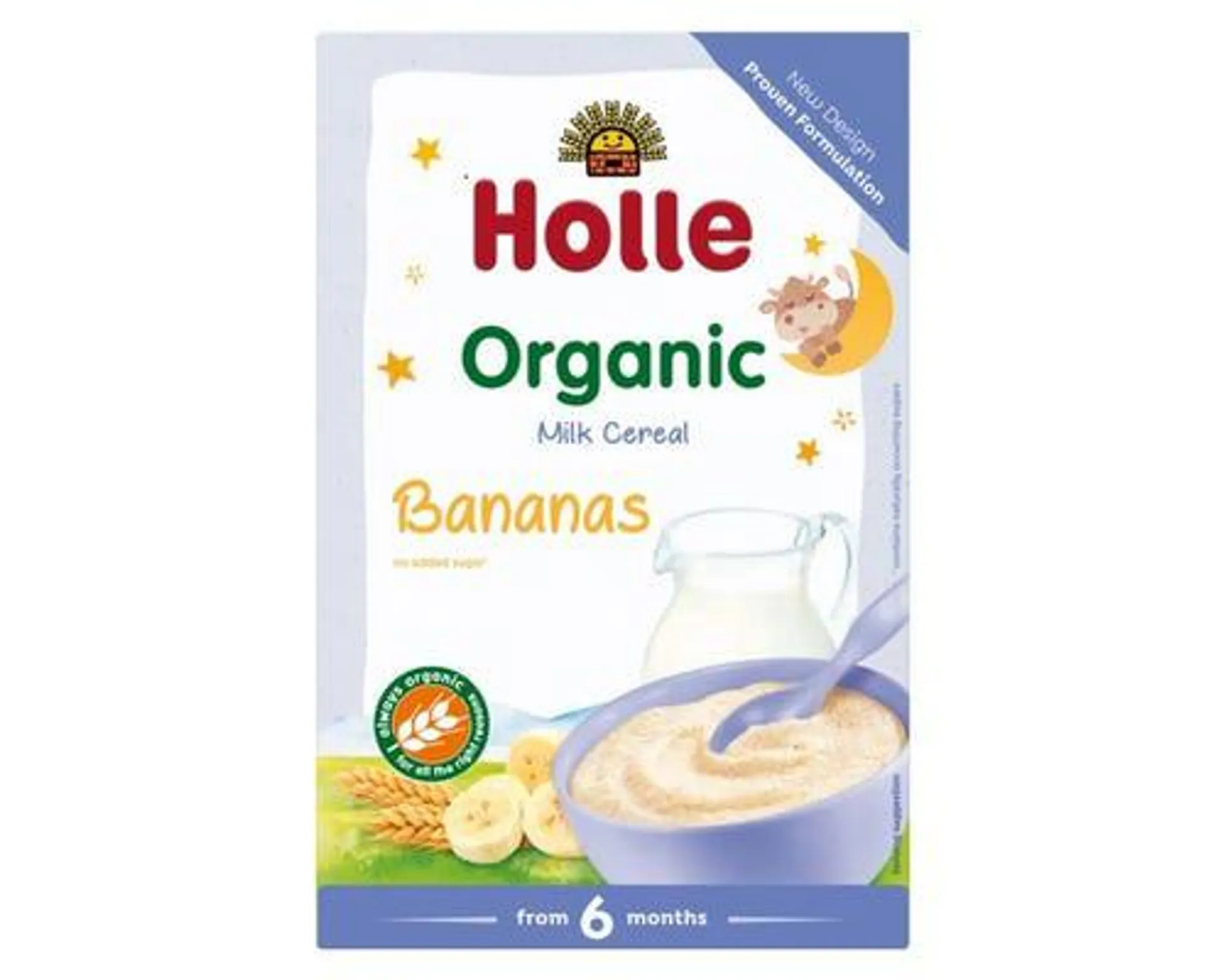 Holle Organic Milk Cereal Banana 250g