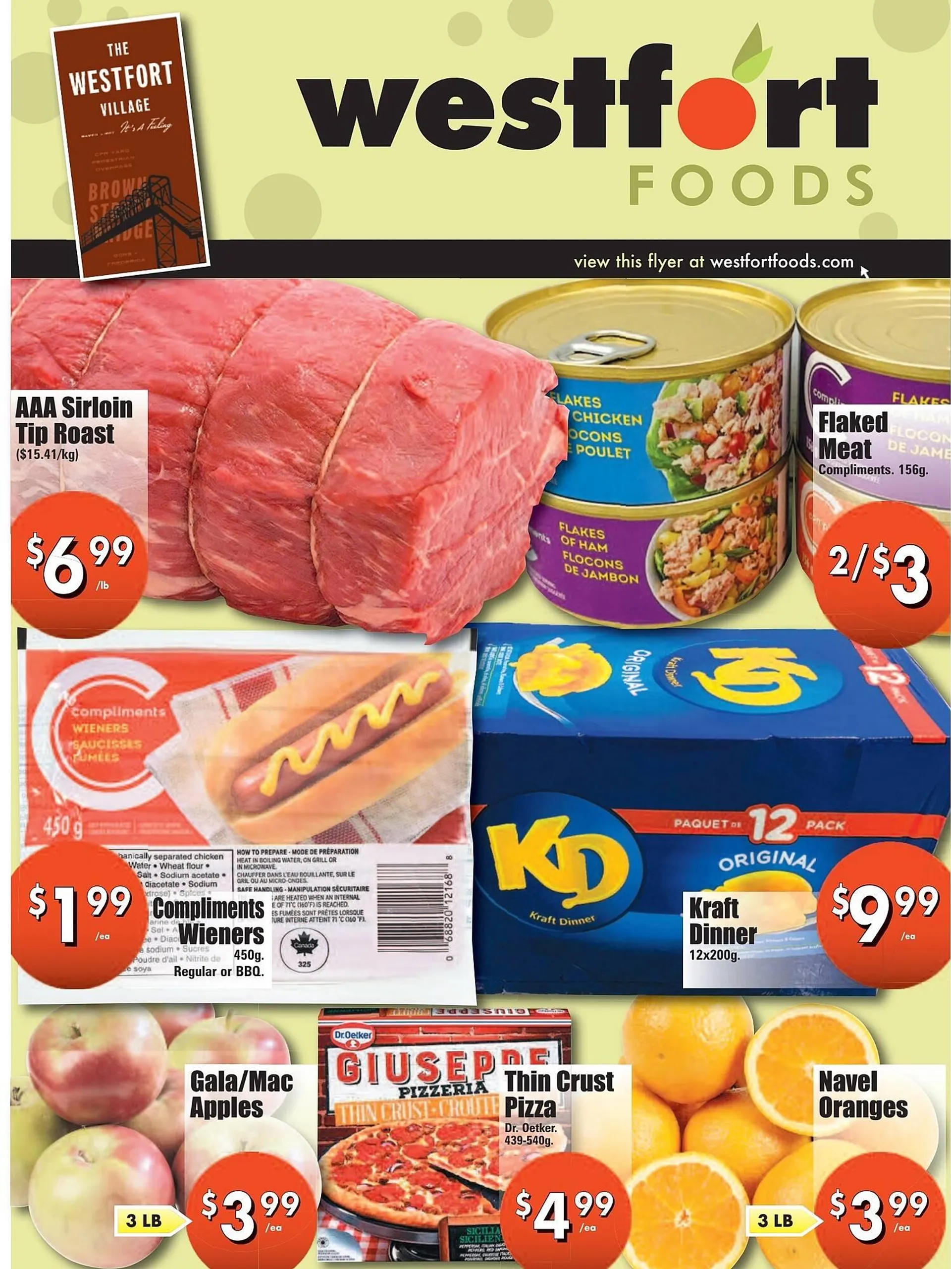 Westfort Foods flyer - 1