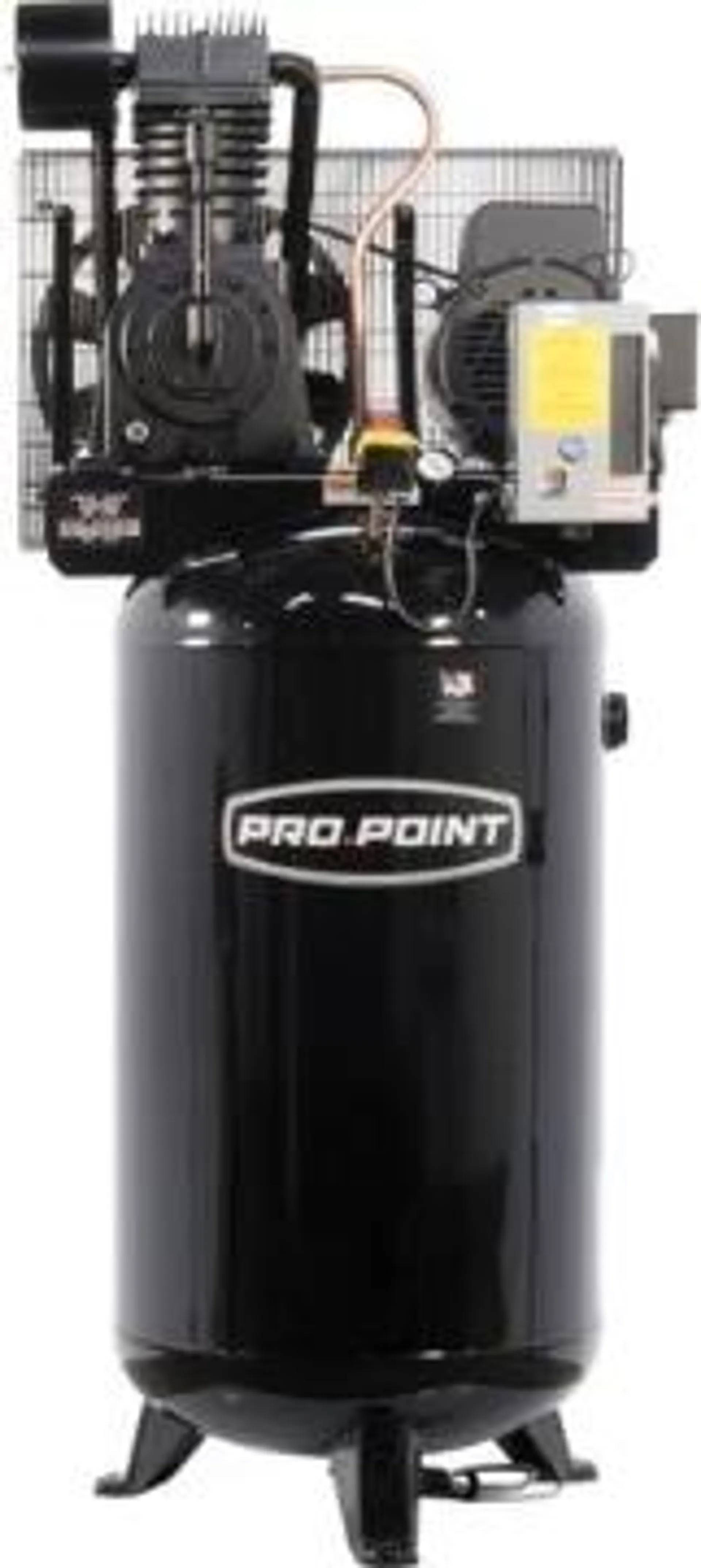 80 Gallon 2-Stage Cast-Iron Industrial Air Compressor