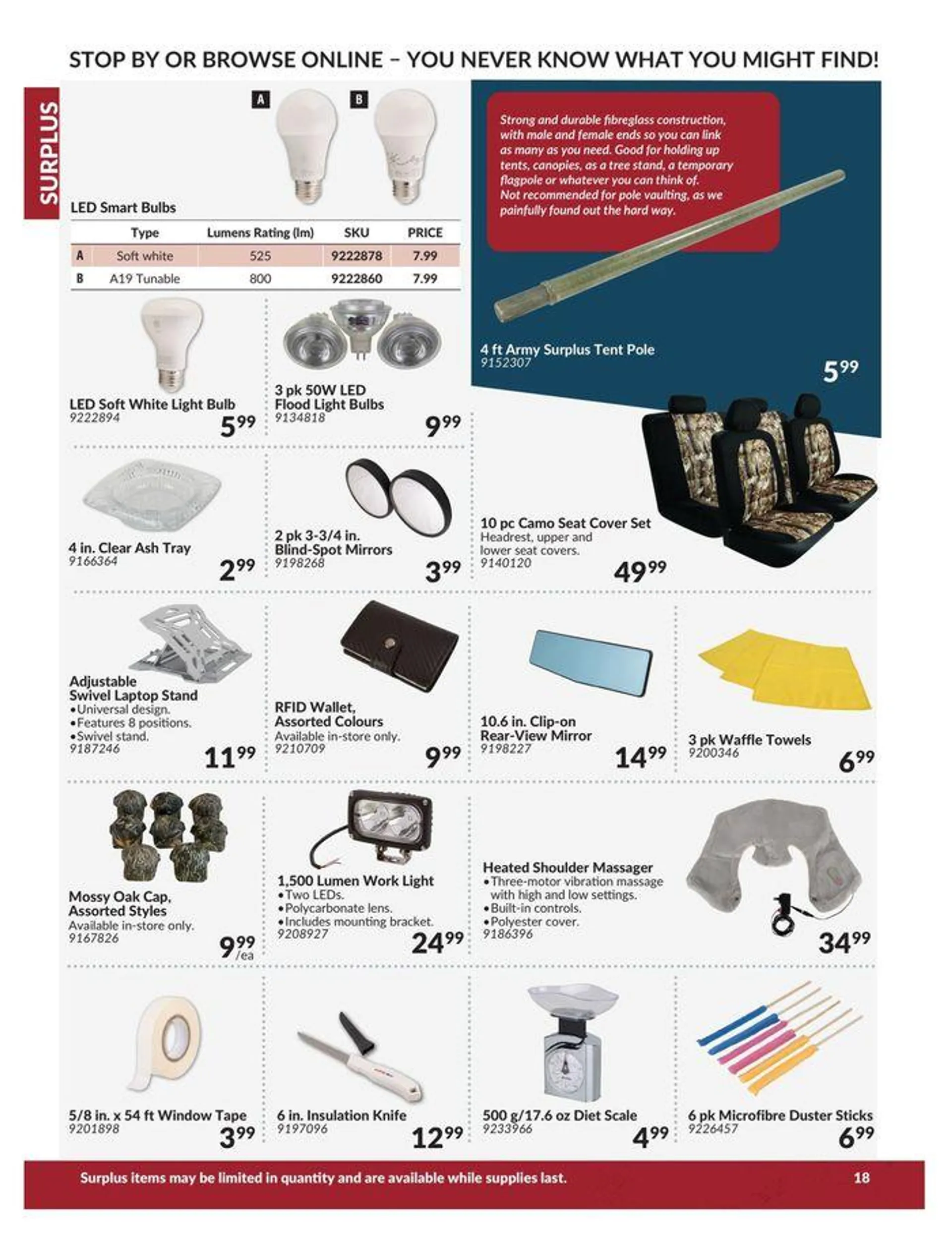 Surplus Catalogue from April 23 to April 22 2025 - flyer page 18