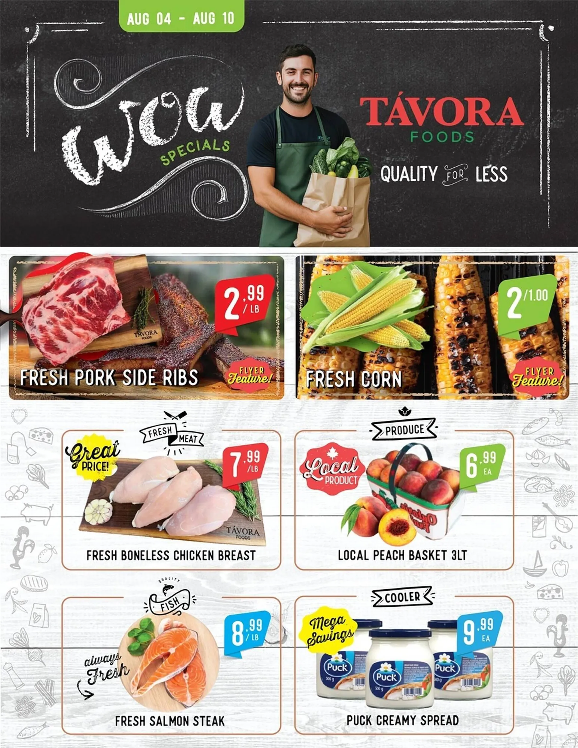 Tavora Foods flyer from August 7 to August 13 2025 - flyer page 1