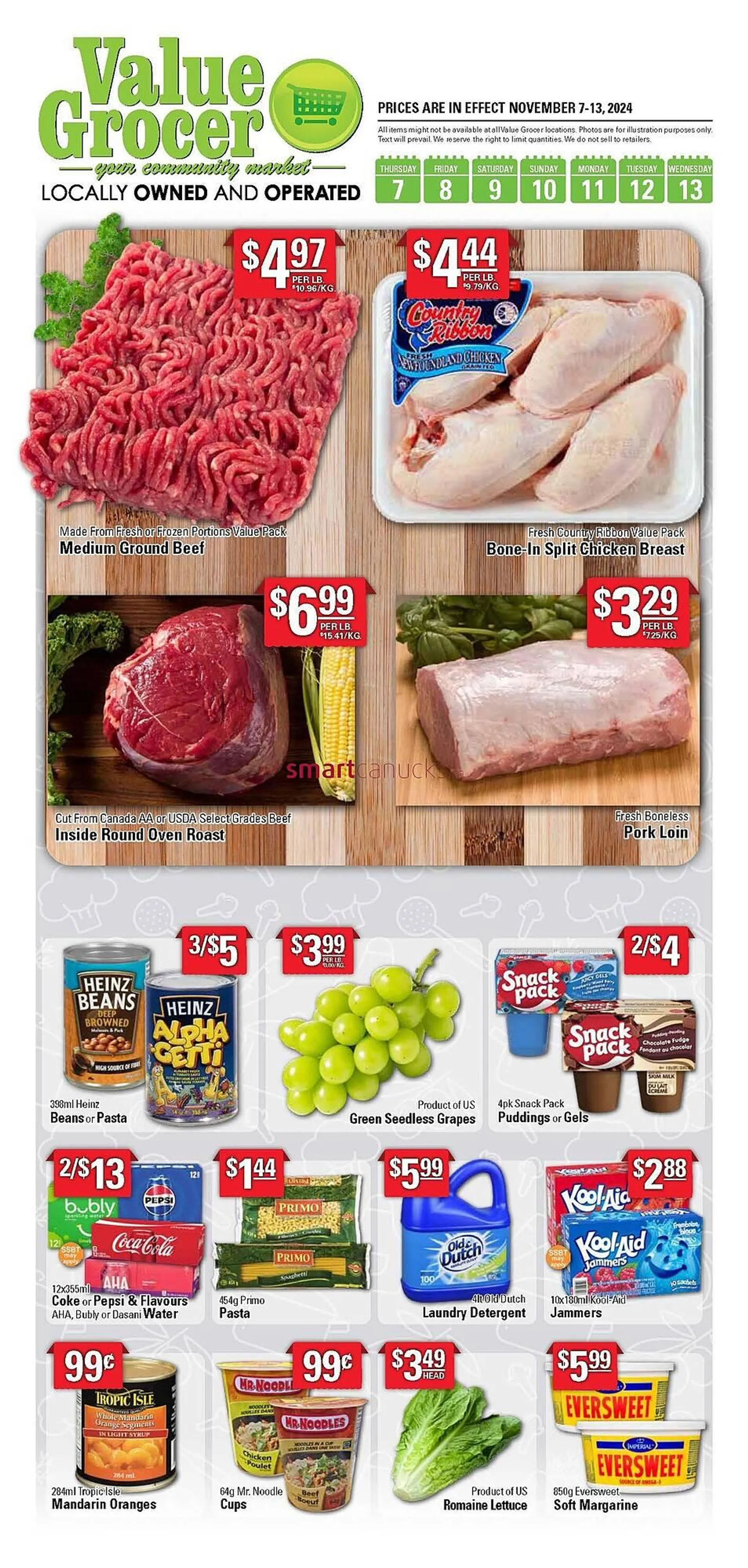 Value Grocer flyer - 1